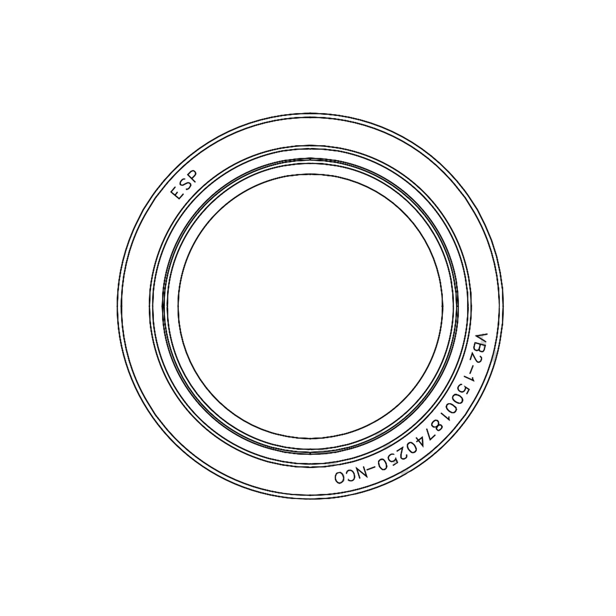 John Deere Internal Oil Rubber Seal - U10296