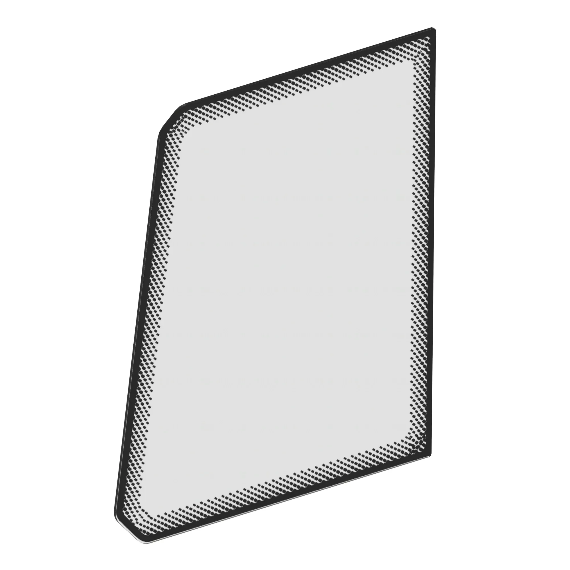 John Deere Right Side Upper Door Windowpane - T473493