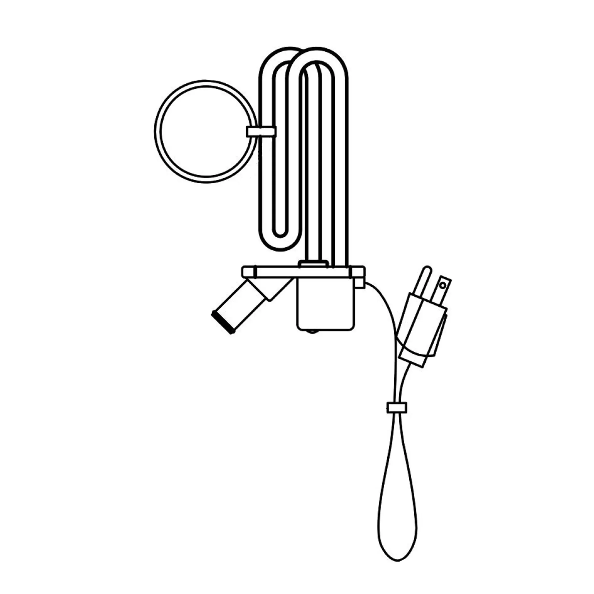 John Deere Coolant Heater Element, 1500 Watt-120V - AR42883