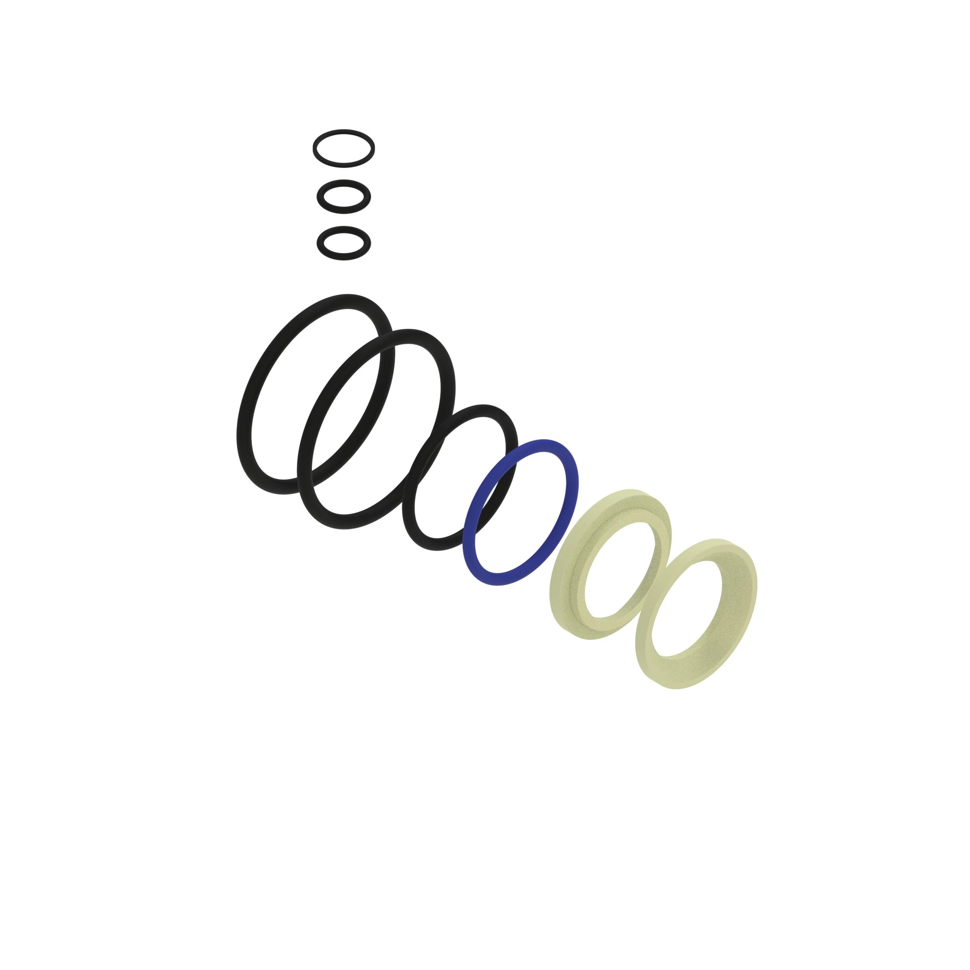 John Deere Manual Valve Seal Kit - AN405611