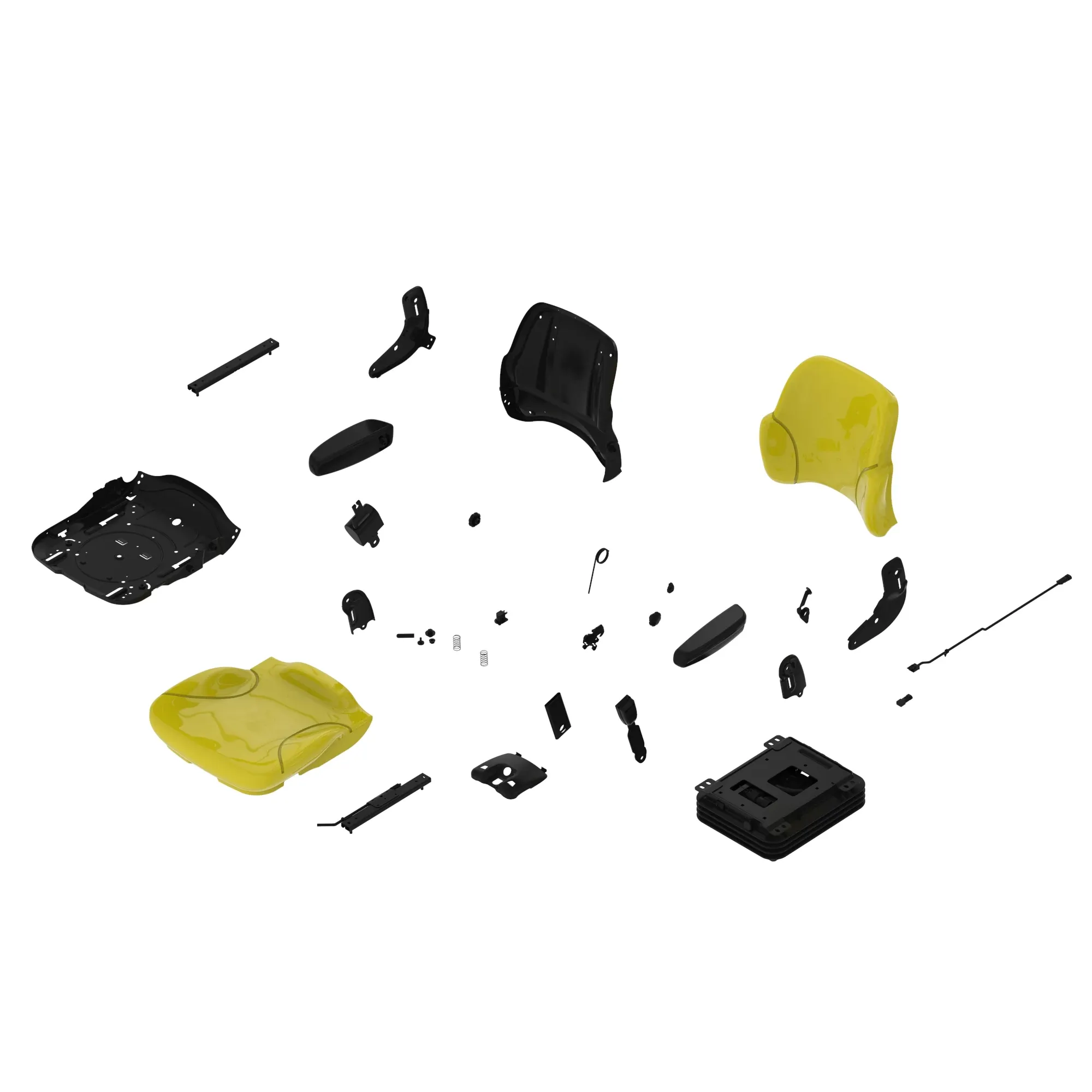 John Deere Seat Assembly with Air Suspension - LVA21870