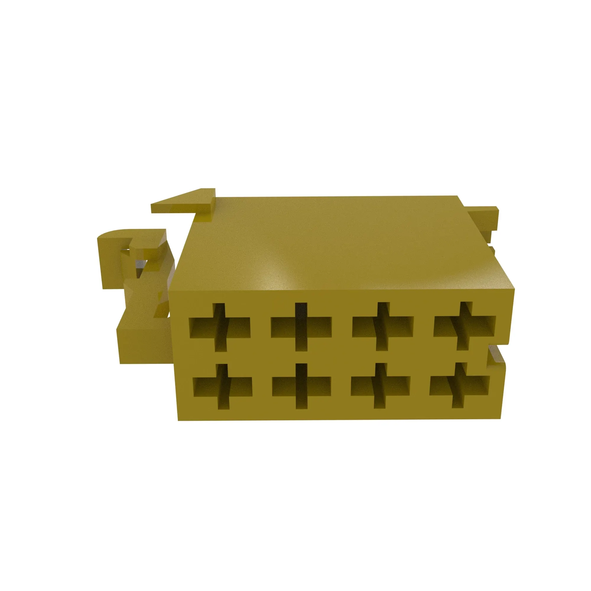 John Deere Electrical Connector Housing, Cavities 8 - 57M8397