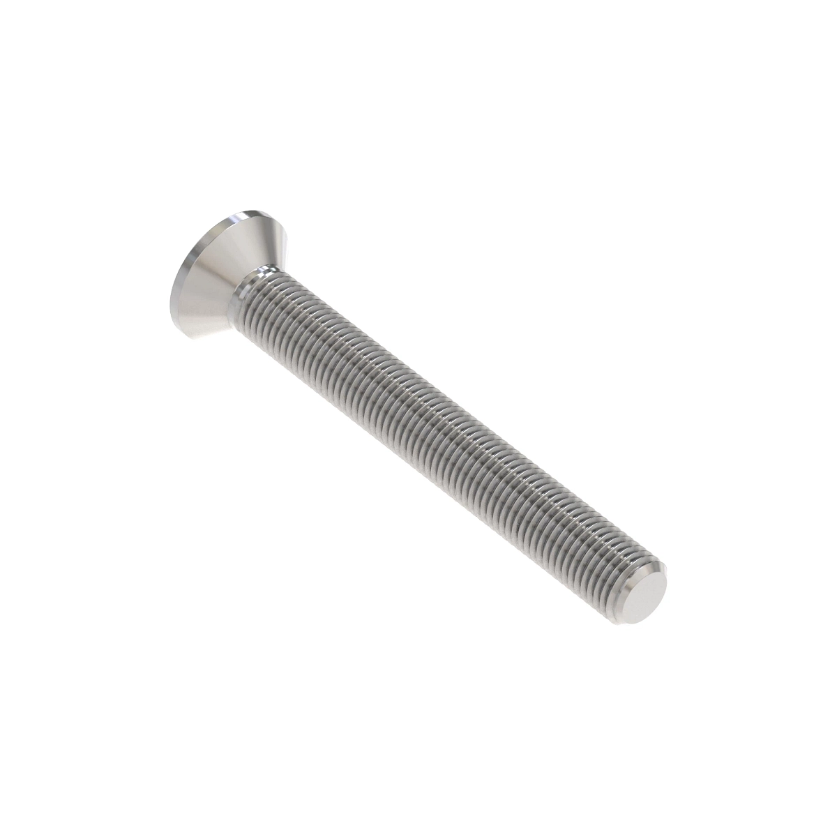 Screw, Hex Flat Ctsk Head, Metric