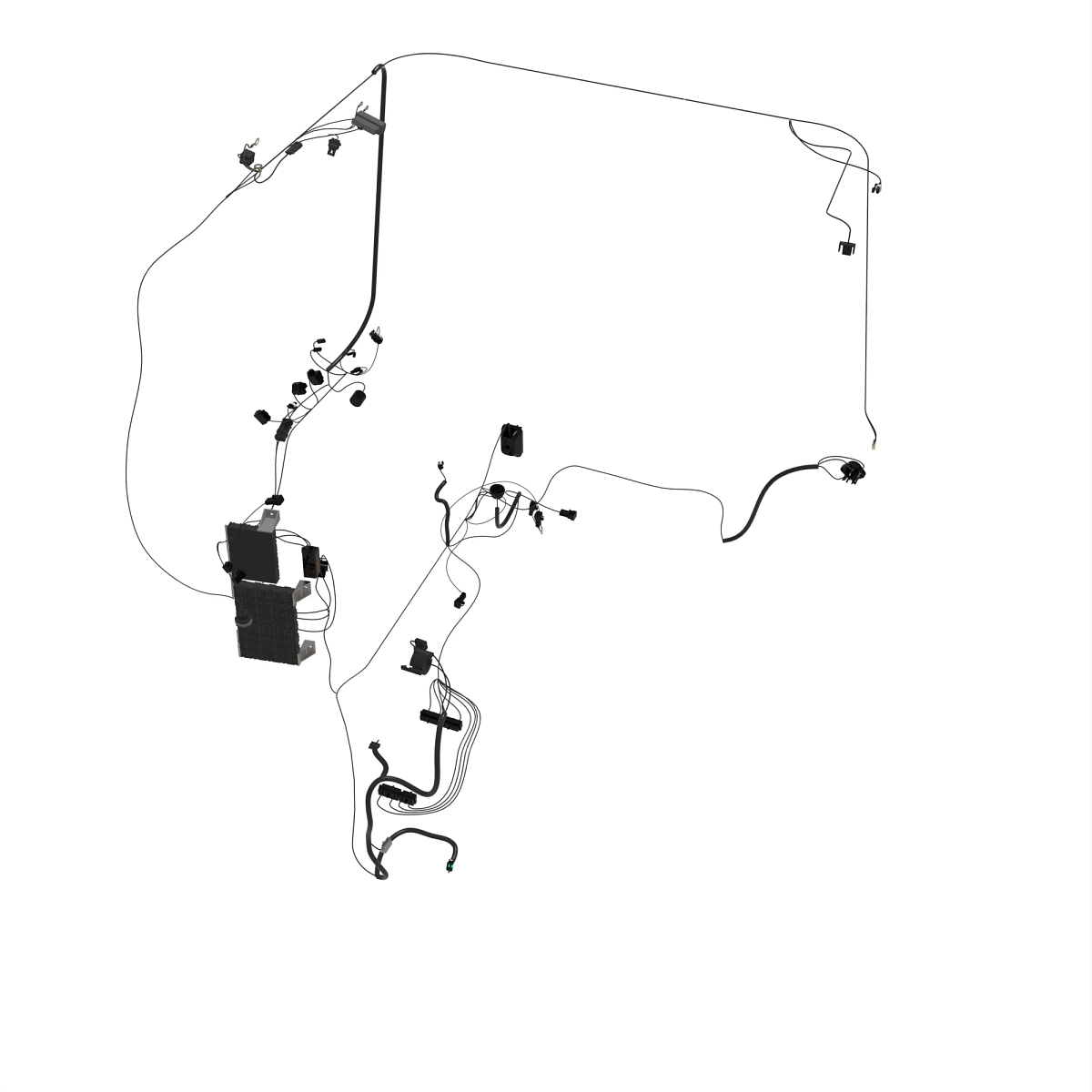 Cab Wiring Harness, 47/4830 Sprayer