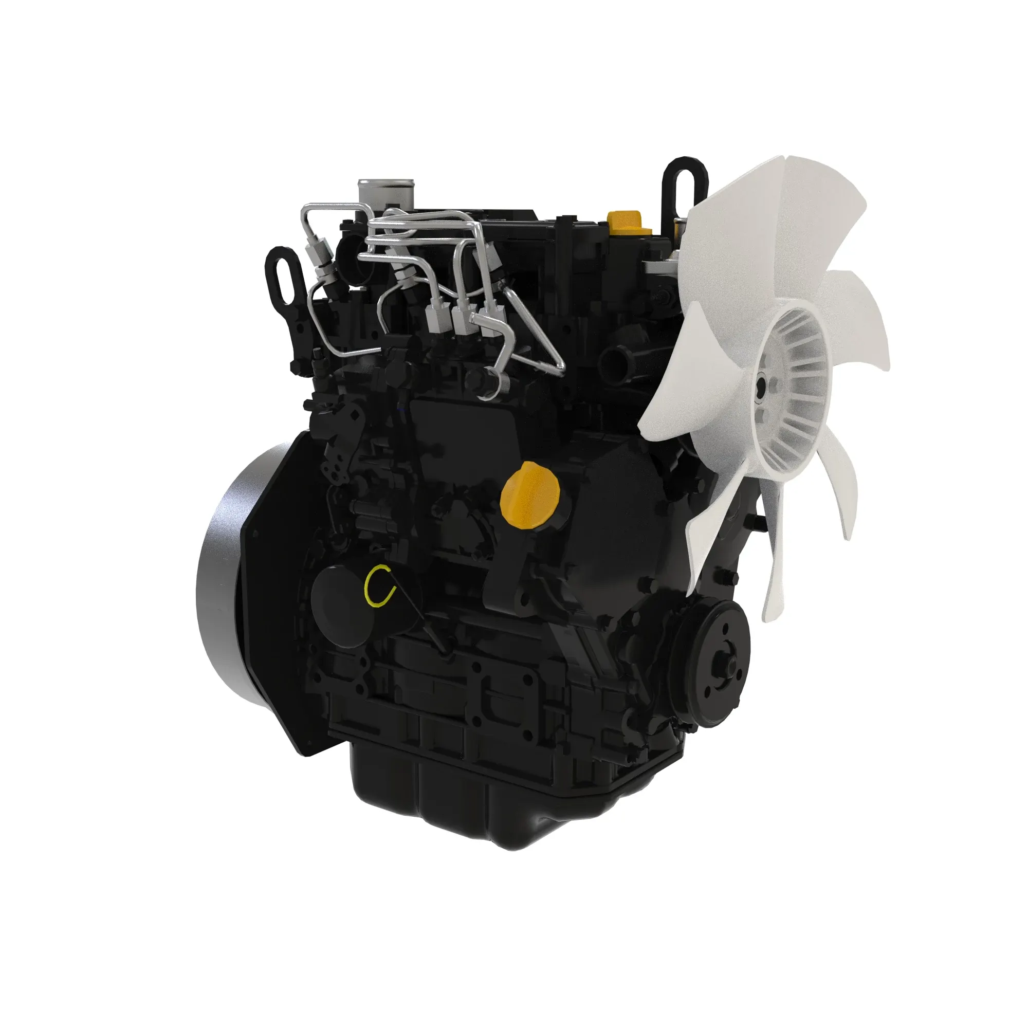 Diesel engine, 3TNV76-XCJT, Yanmar