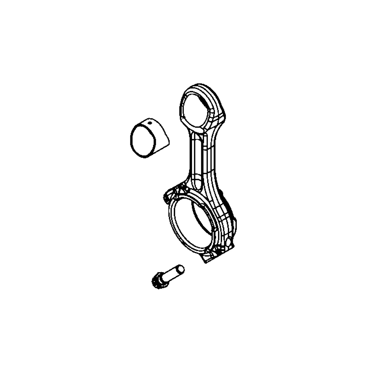 John Deere Reman REMAN Connecting Rod, 9.0 Liter - SE501748