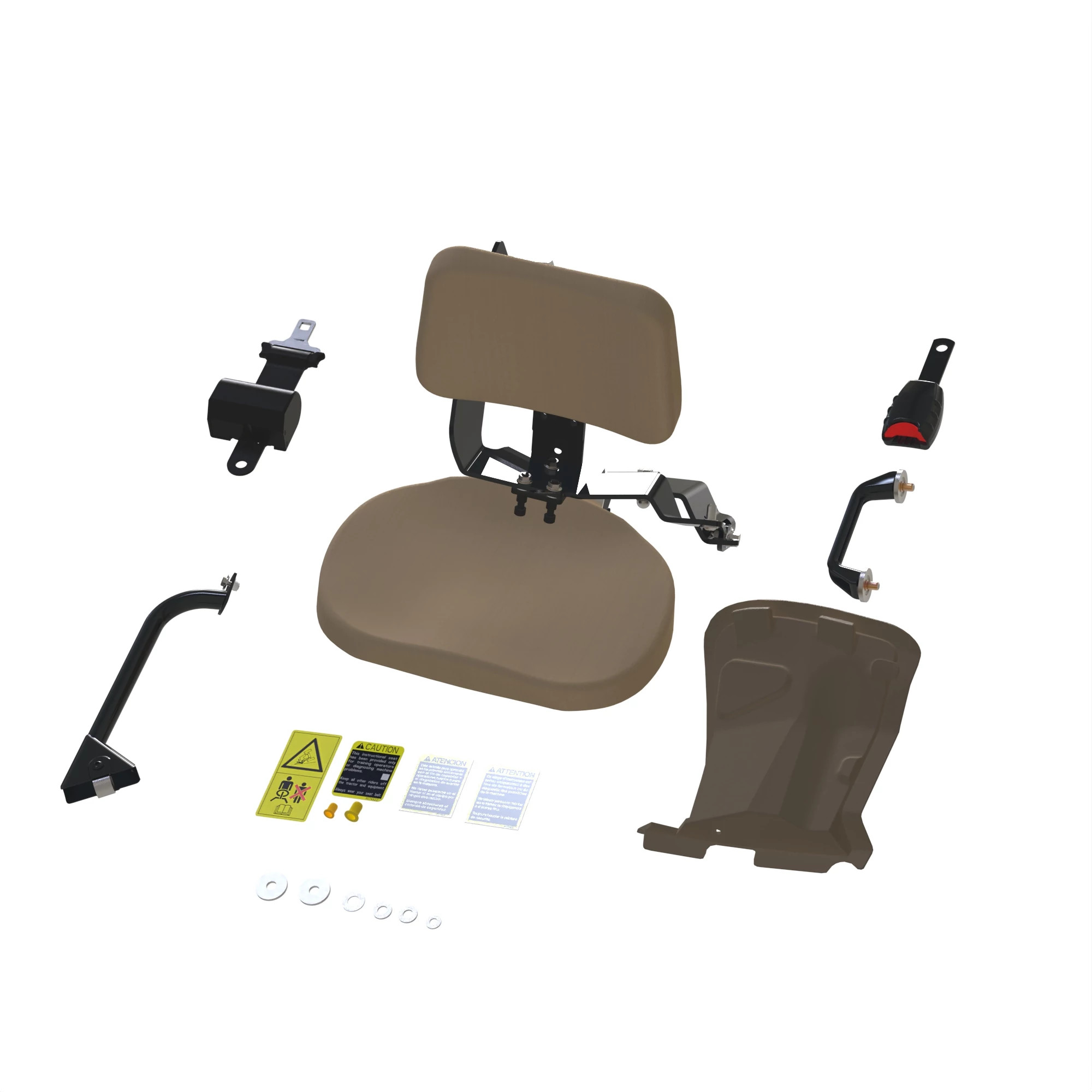 John Deere Cab Instructional Seat Kit - BLV10419