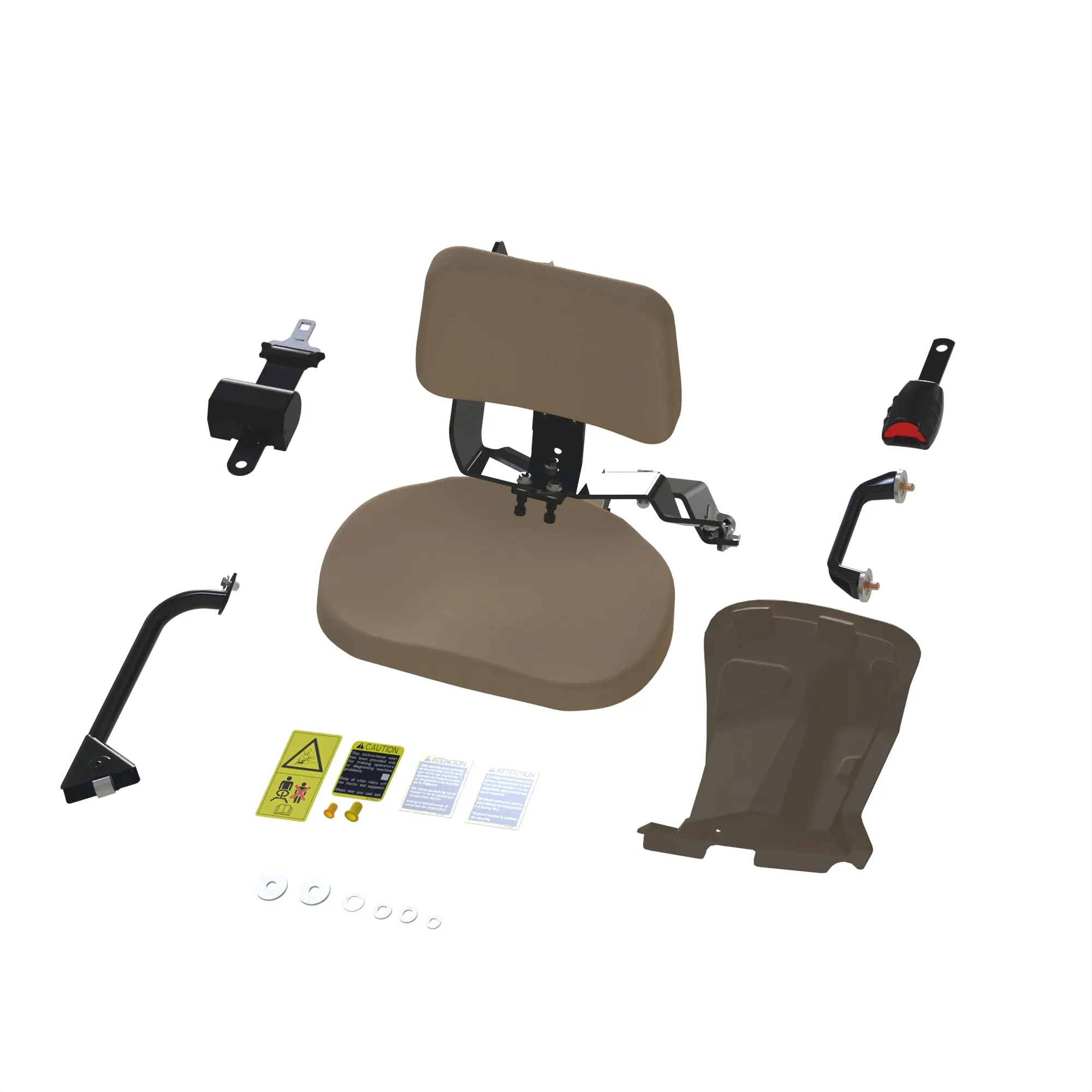 John Deere Cab Instructional Seat Kit - BLV10419