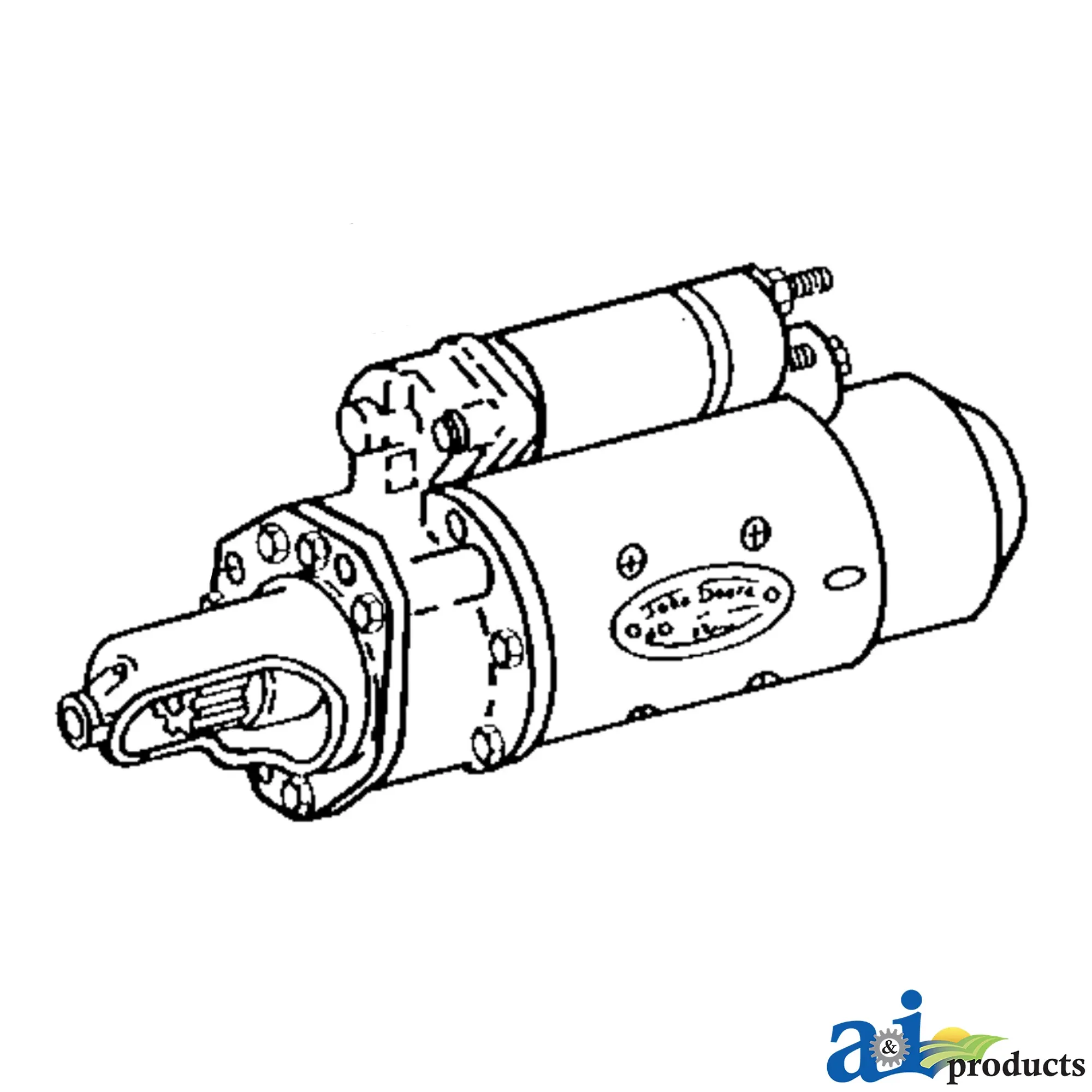 A&I Products Starter Motor, 24 Volt - A-TS-1548