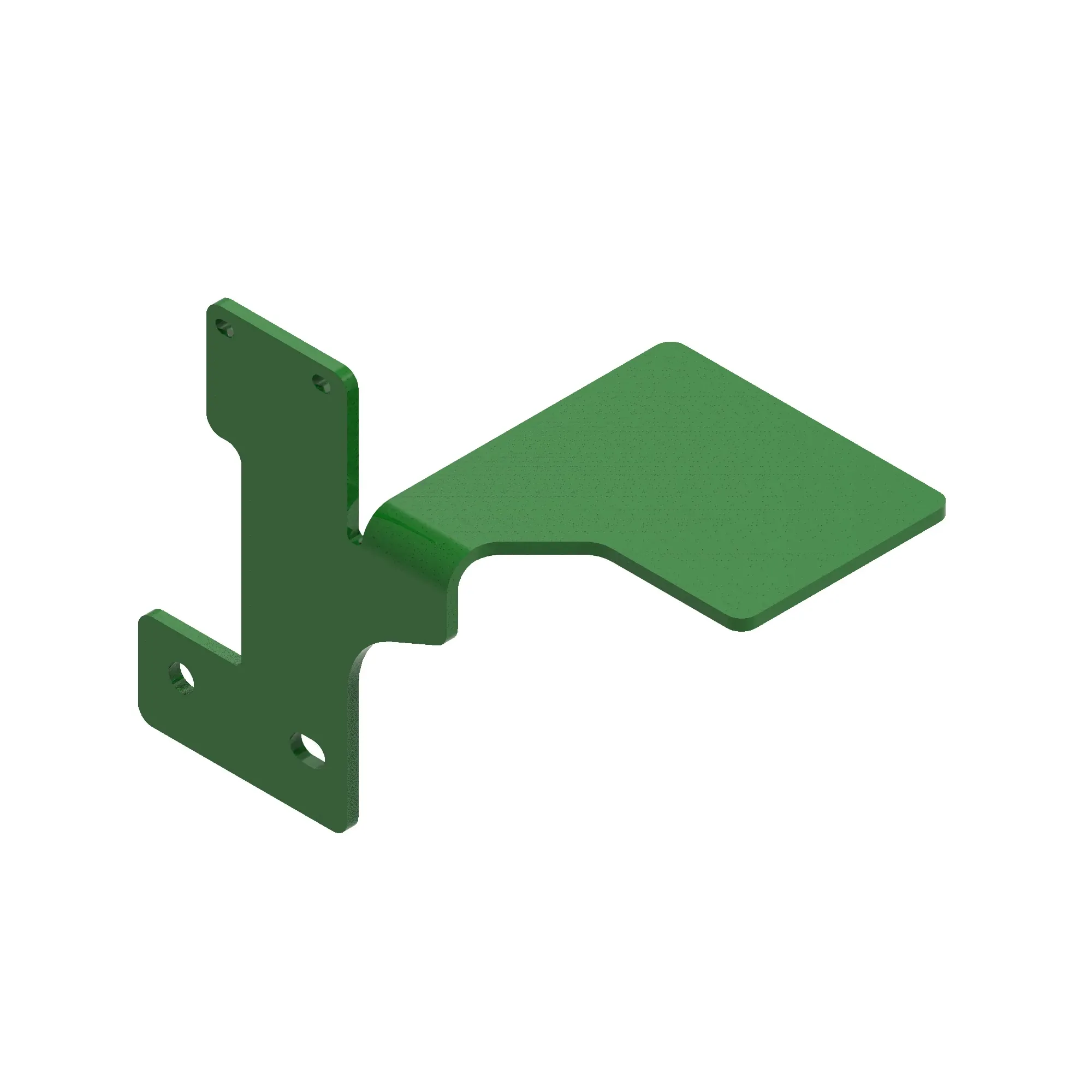 John Deere Knife Valve Bracket Plate - FH335890