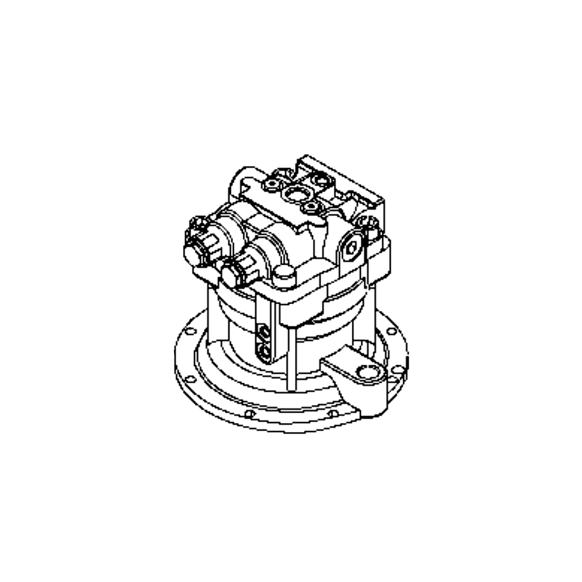 John Deere Reman REMAN Hydraulic Swing Motor - 4398514EX