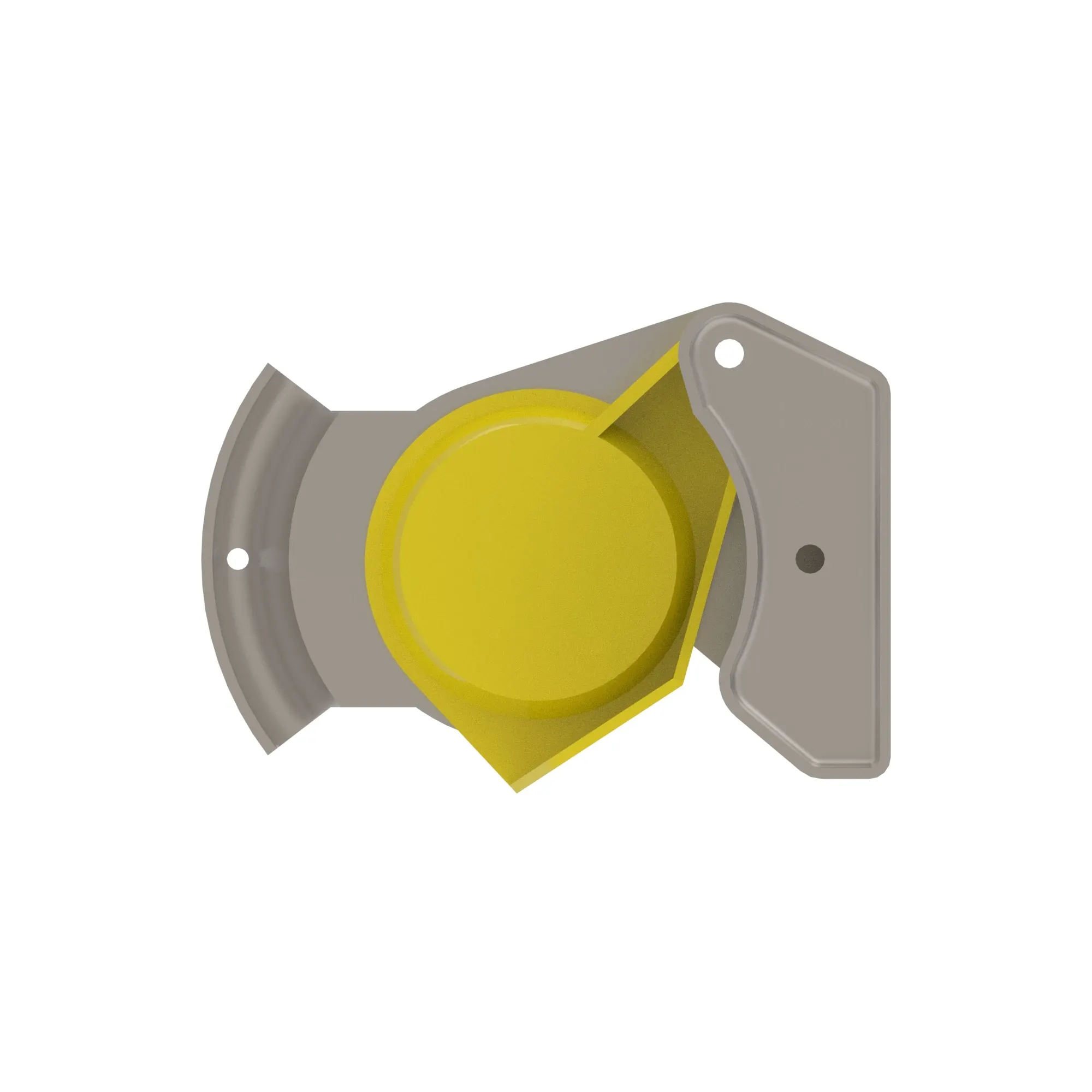 QUICK COUPLER, HOSE COUPLING YELLOW
