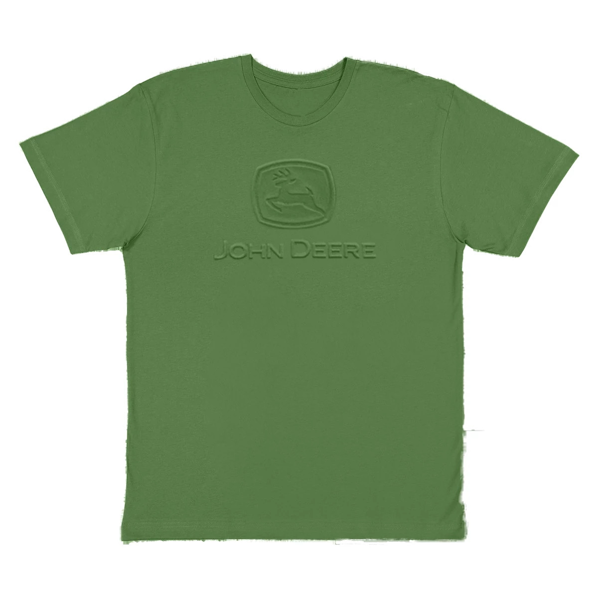 Embossed Green T-Shirt