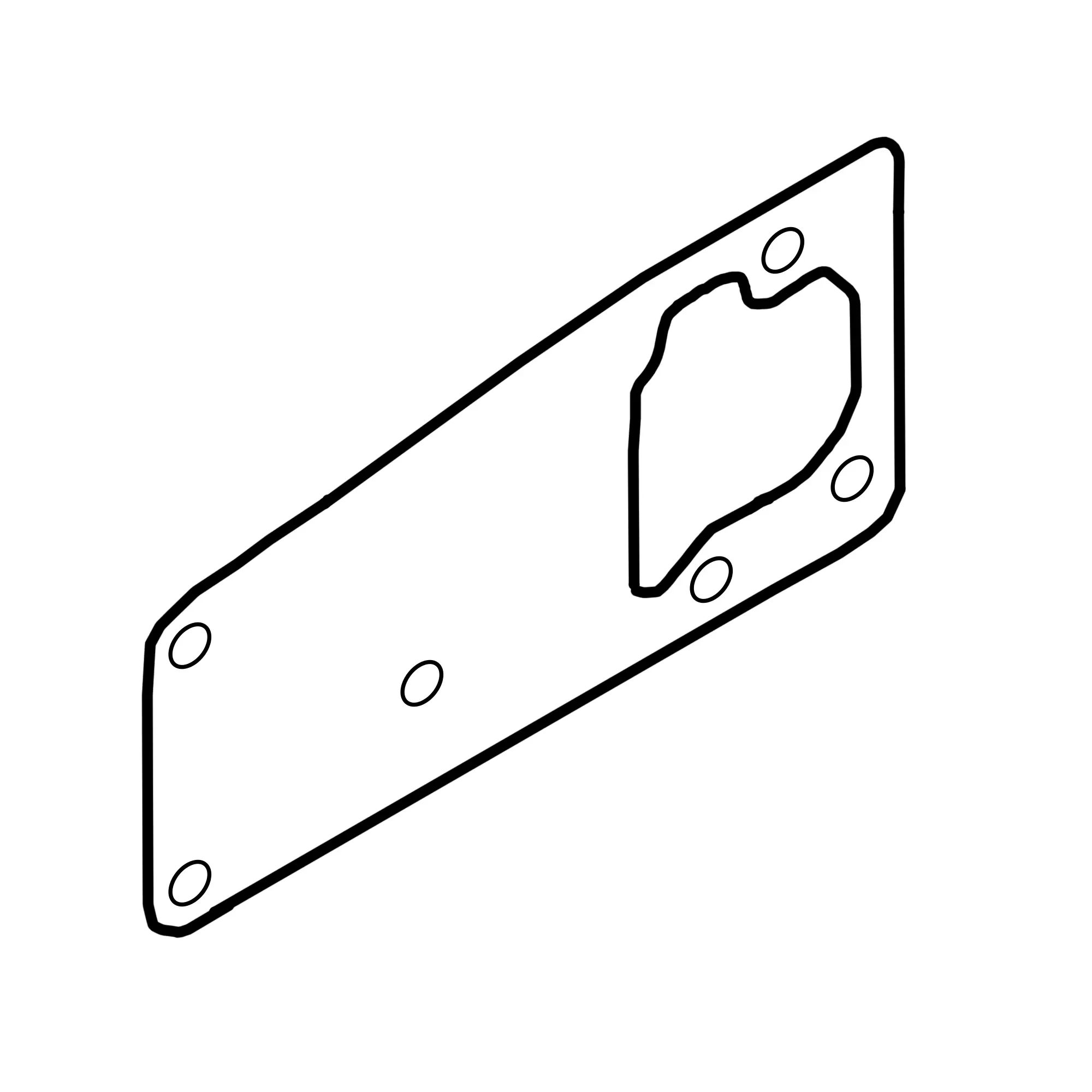 John Deere Water Pump Gasket - MIU802371