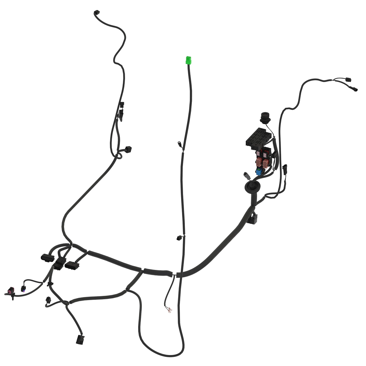 Wiring Harness, Rear, Wc W/O Hvac