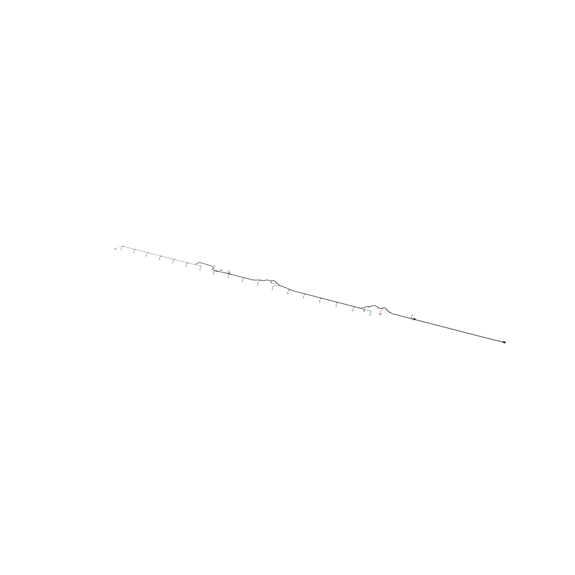 John Deere Wiring Harness - AKK40567