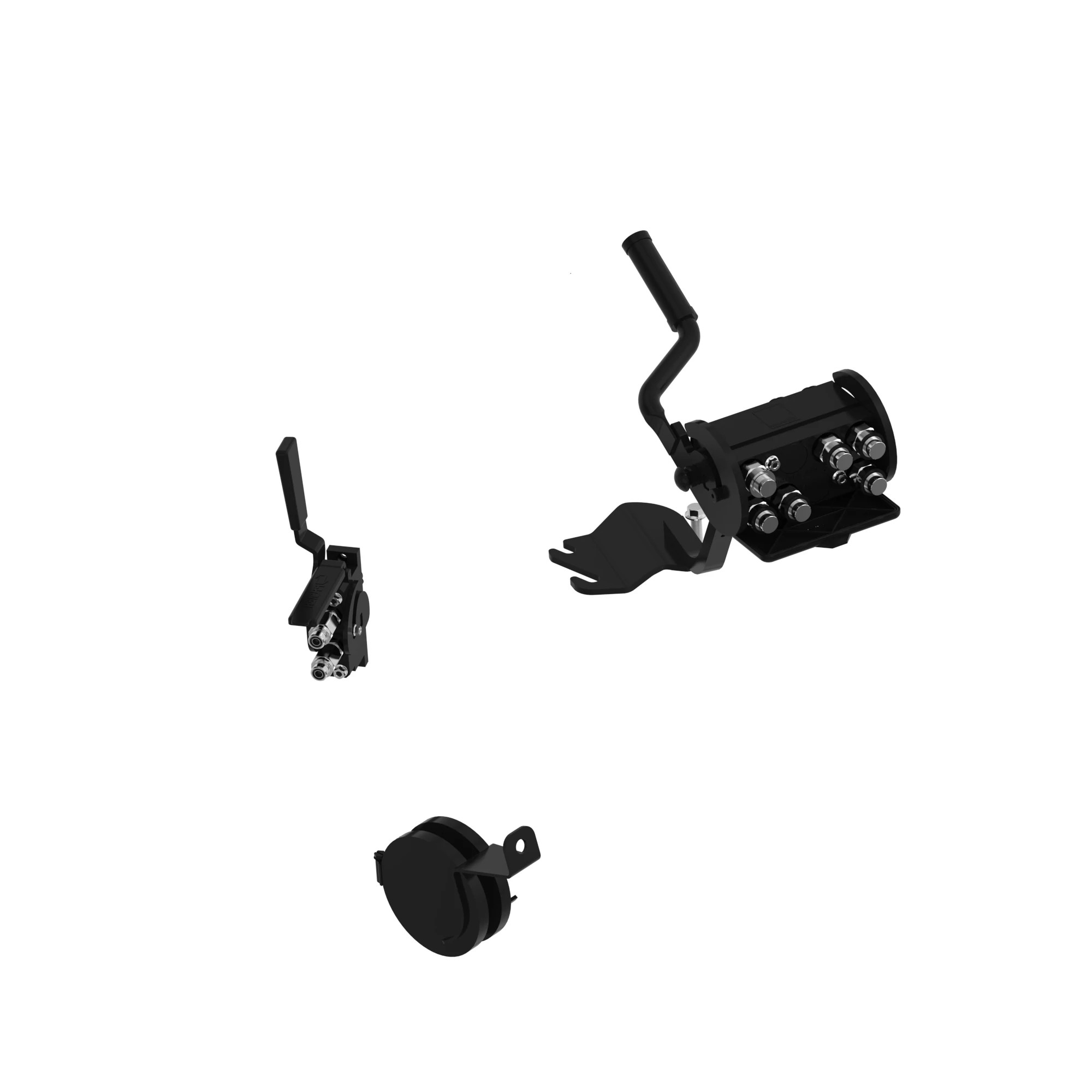 BW16255: Hydraulic Quick Connect Coupler, 3 Function