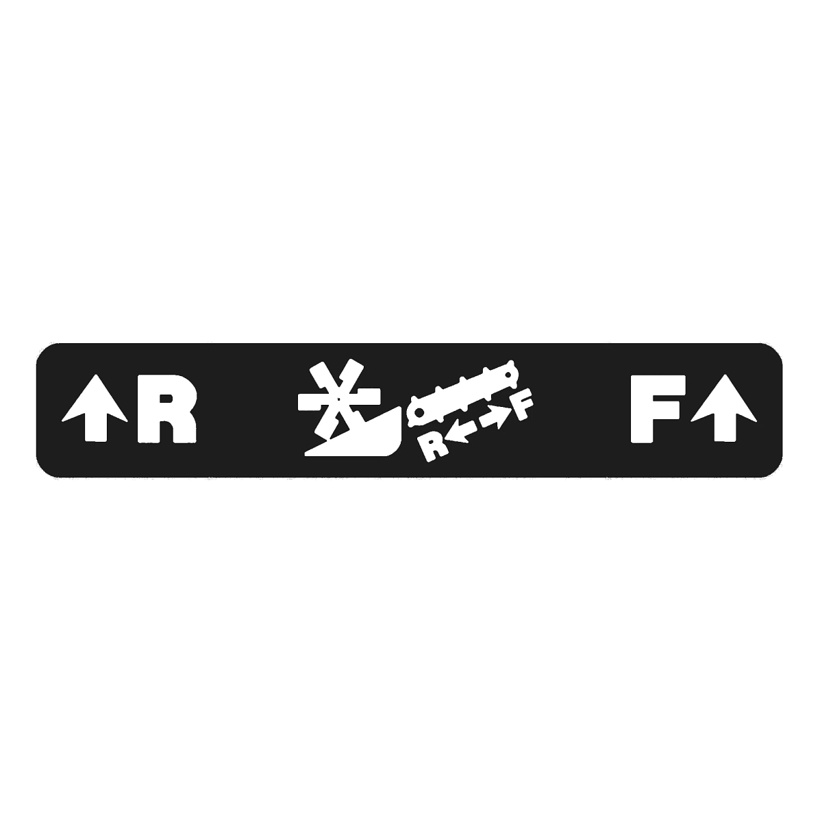 John Deere Feedhouse Reverser Label - H137823