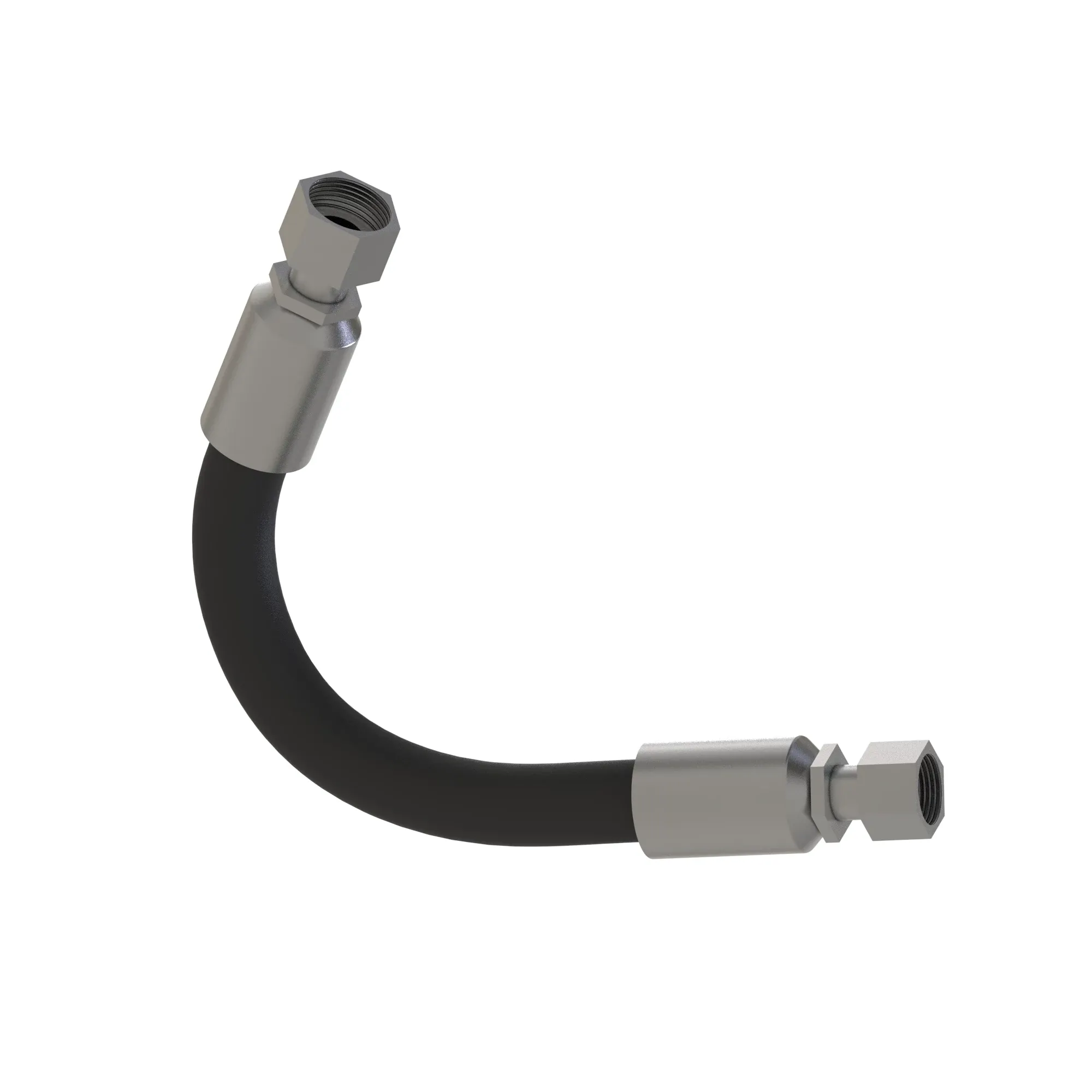 John Deere Motor Case Drain Hydraulic Hose - AT546565