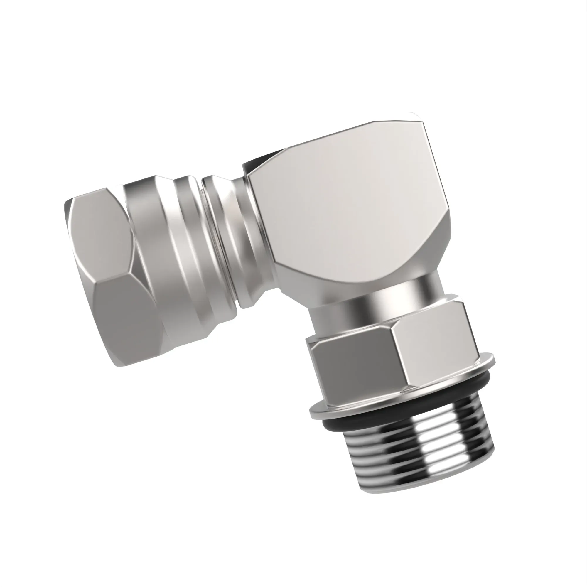 90 DEG STRAIGHT THREAD SWIVEL