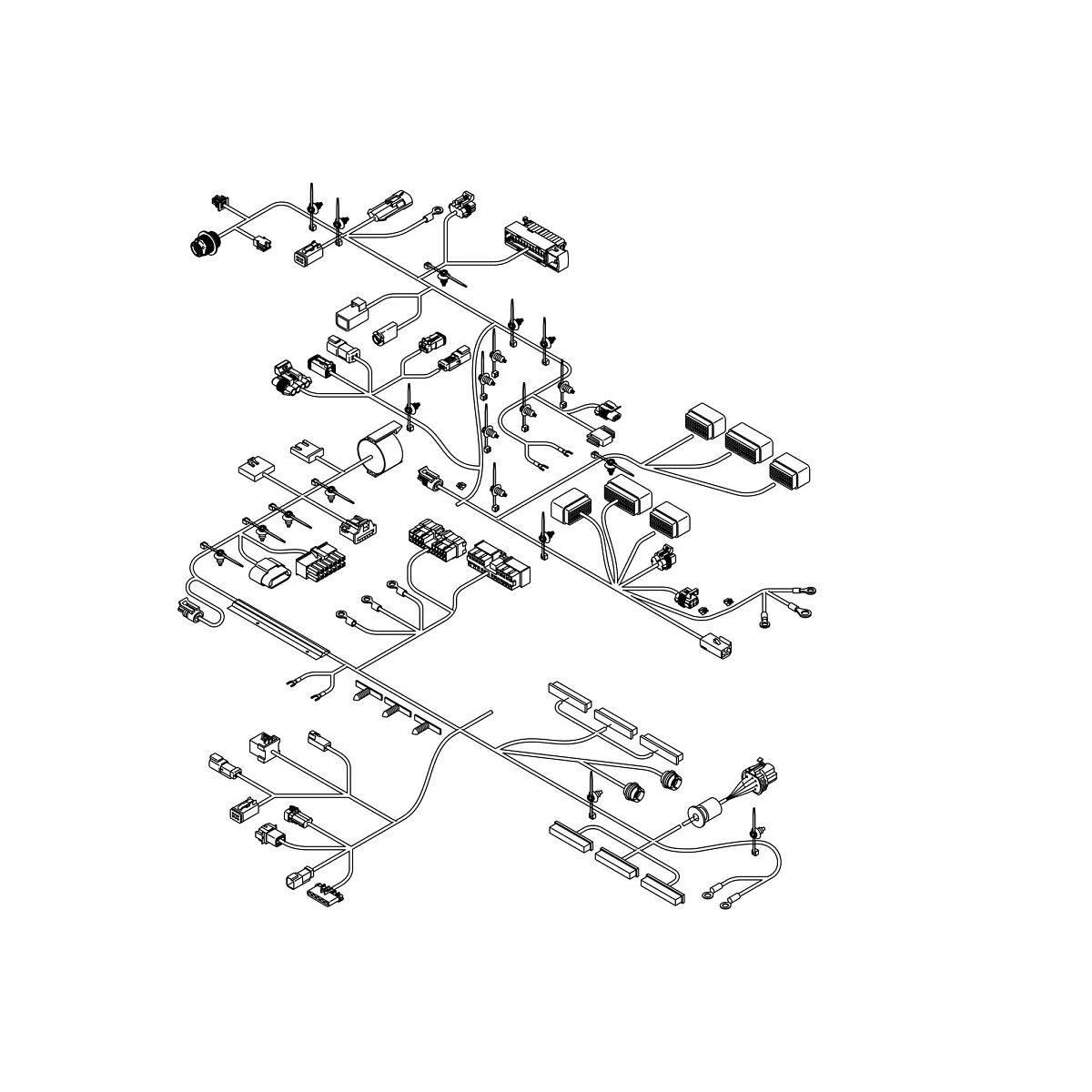 John Deere Cab Wiring Harness - RE282365