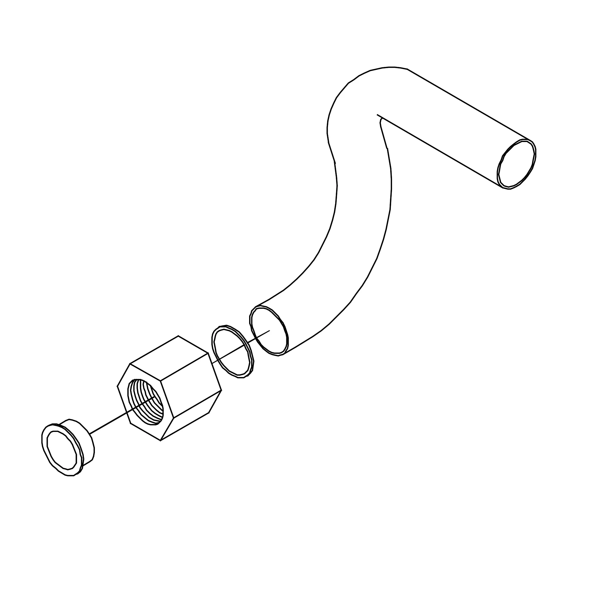 John Deere Tube - AT185443