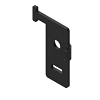 BRACKET, CLAMP RETENTION PLATE
