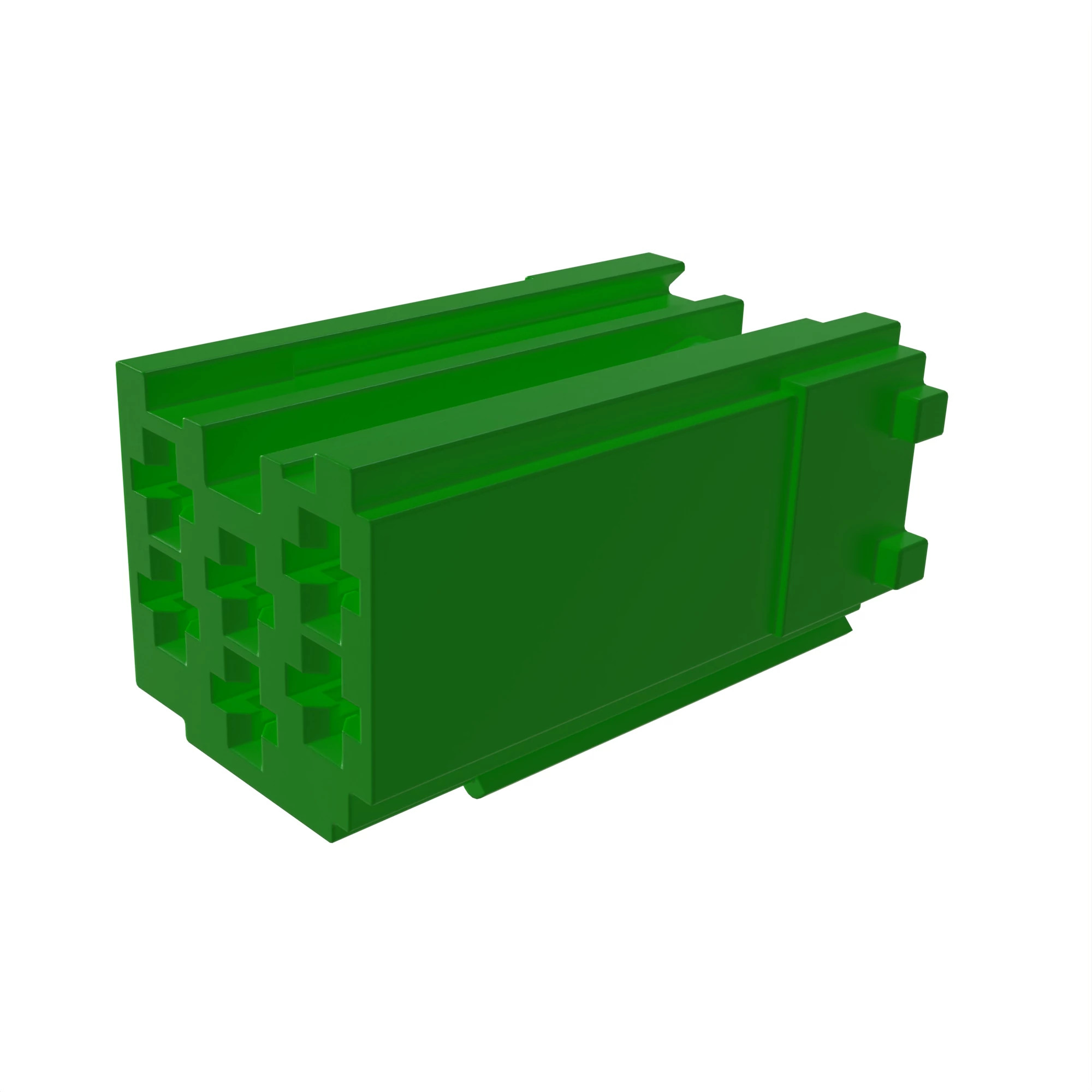 CONN FCI DCS2 6W F UNSLD GRN PLSTC