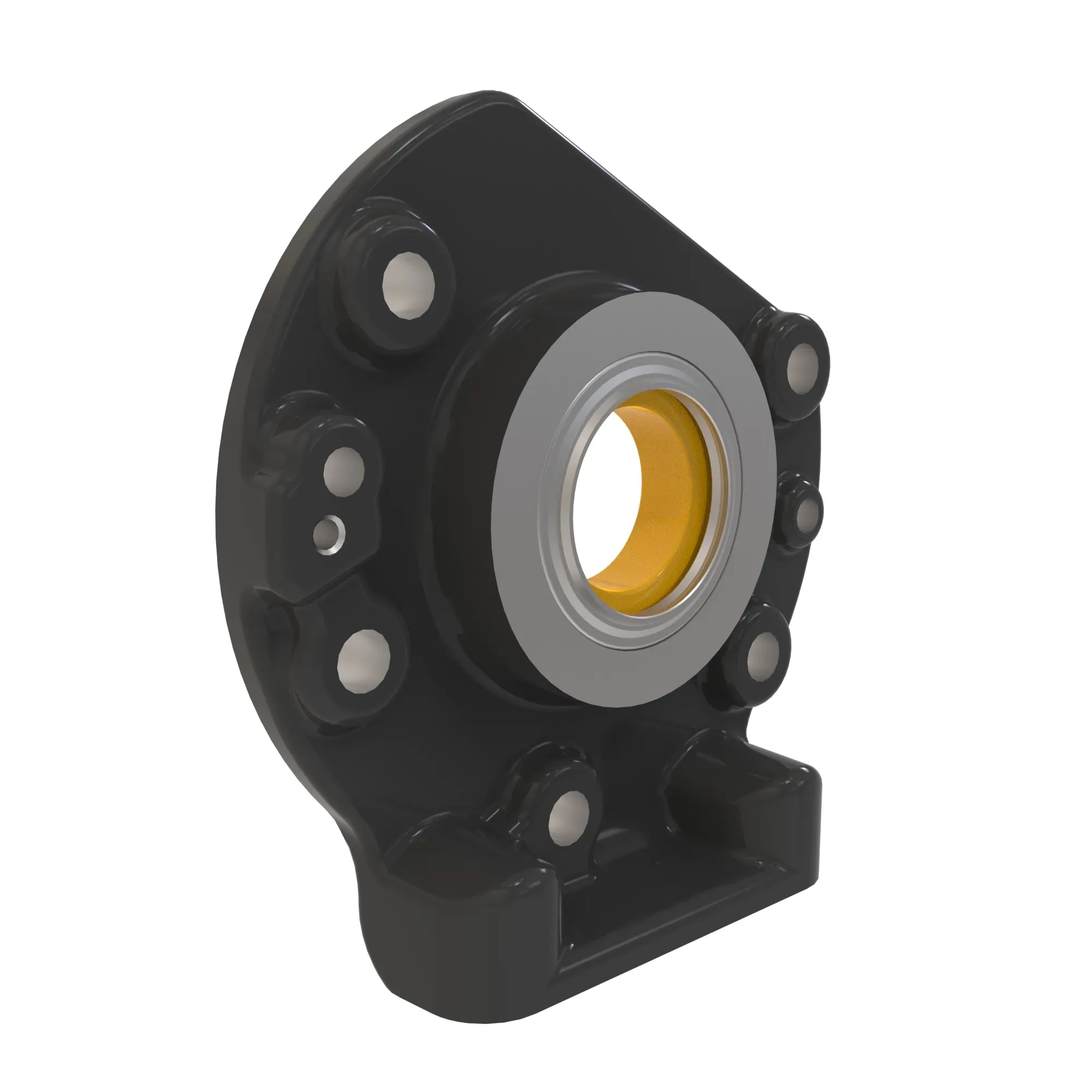 AXLE SUPPORT, REAR W/ BEARING