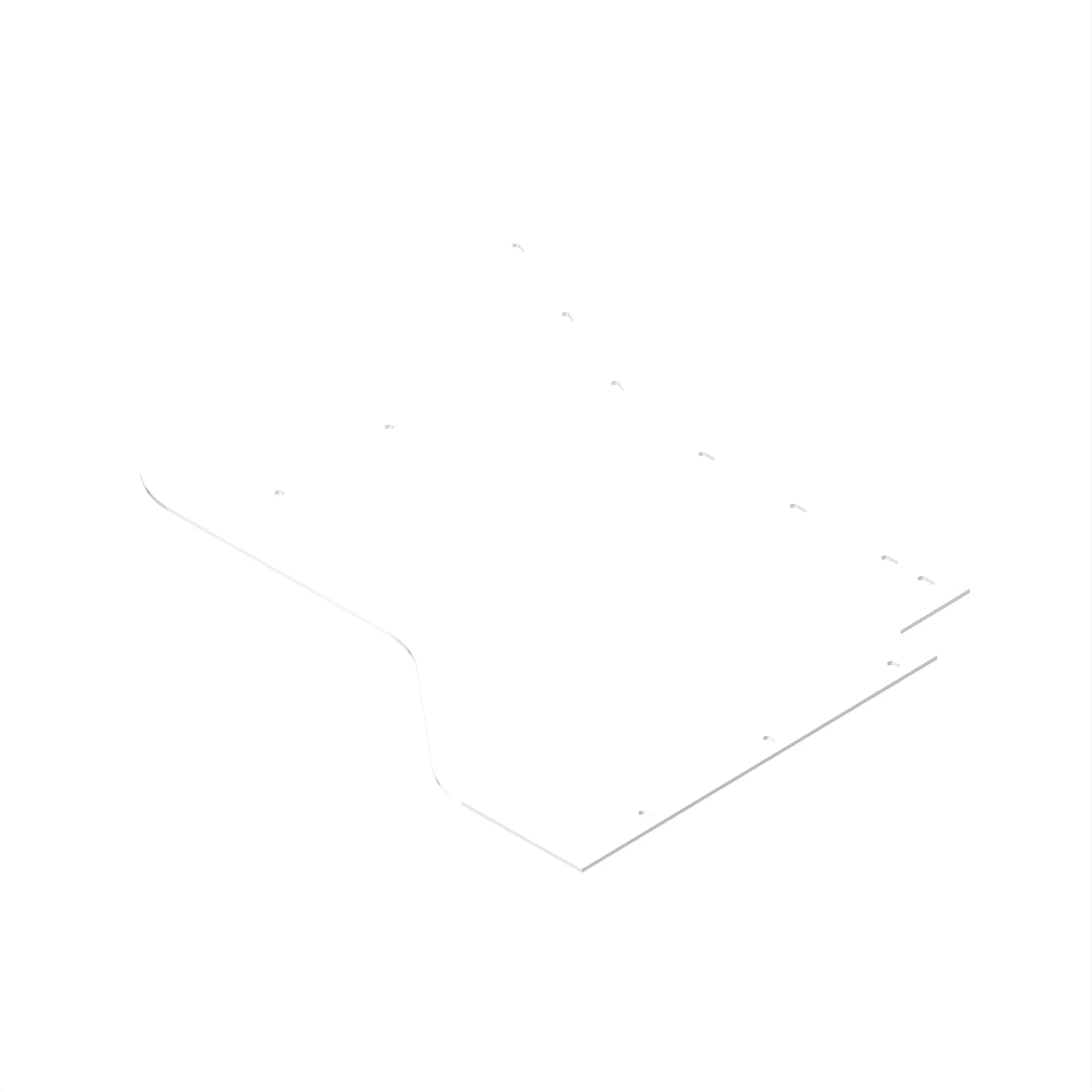 SHIELD, CURTAIN - STRAW SPREADER WI