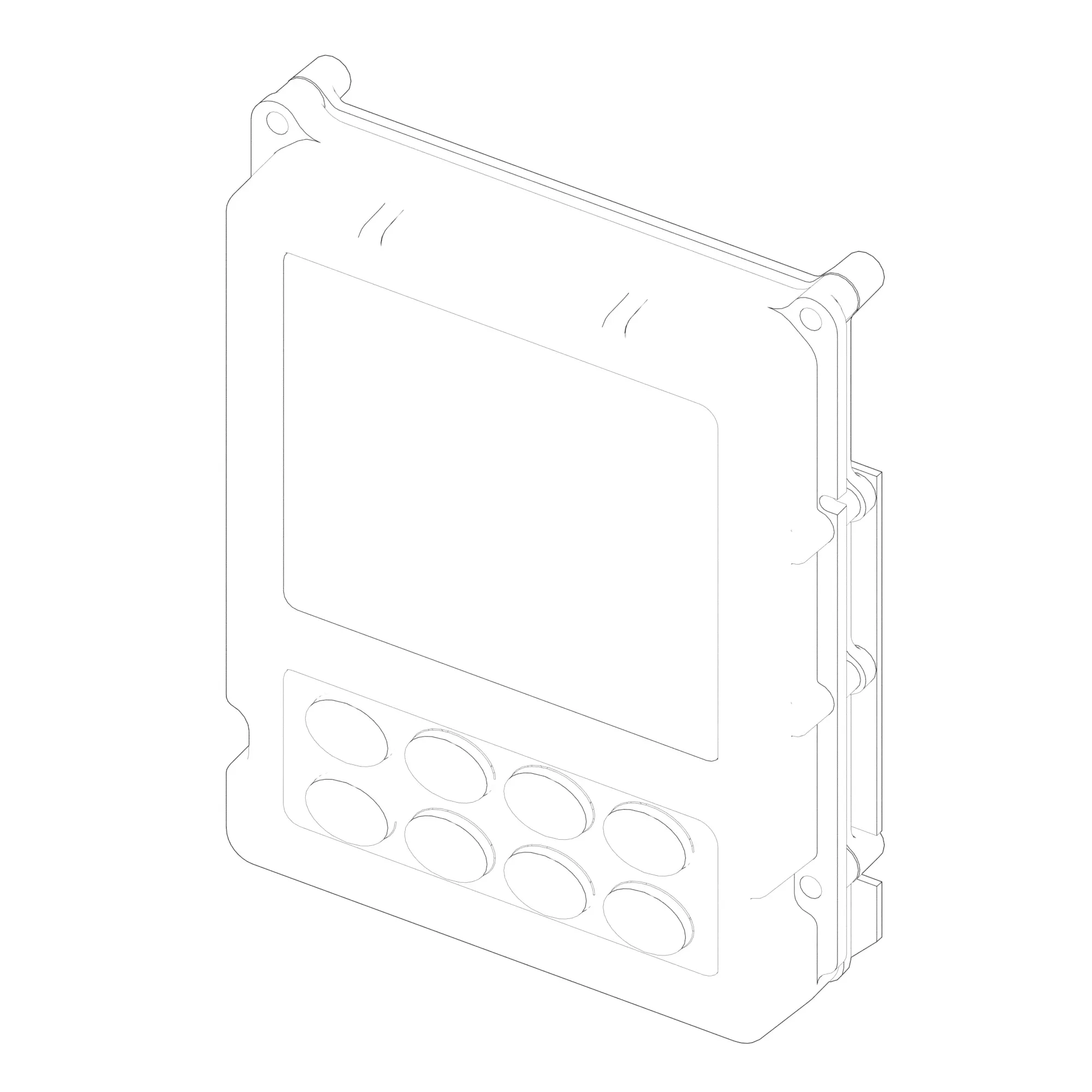 John Deere Display Panel Hitch and SCV Controller - AN400829