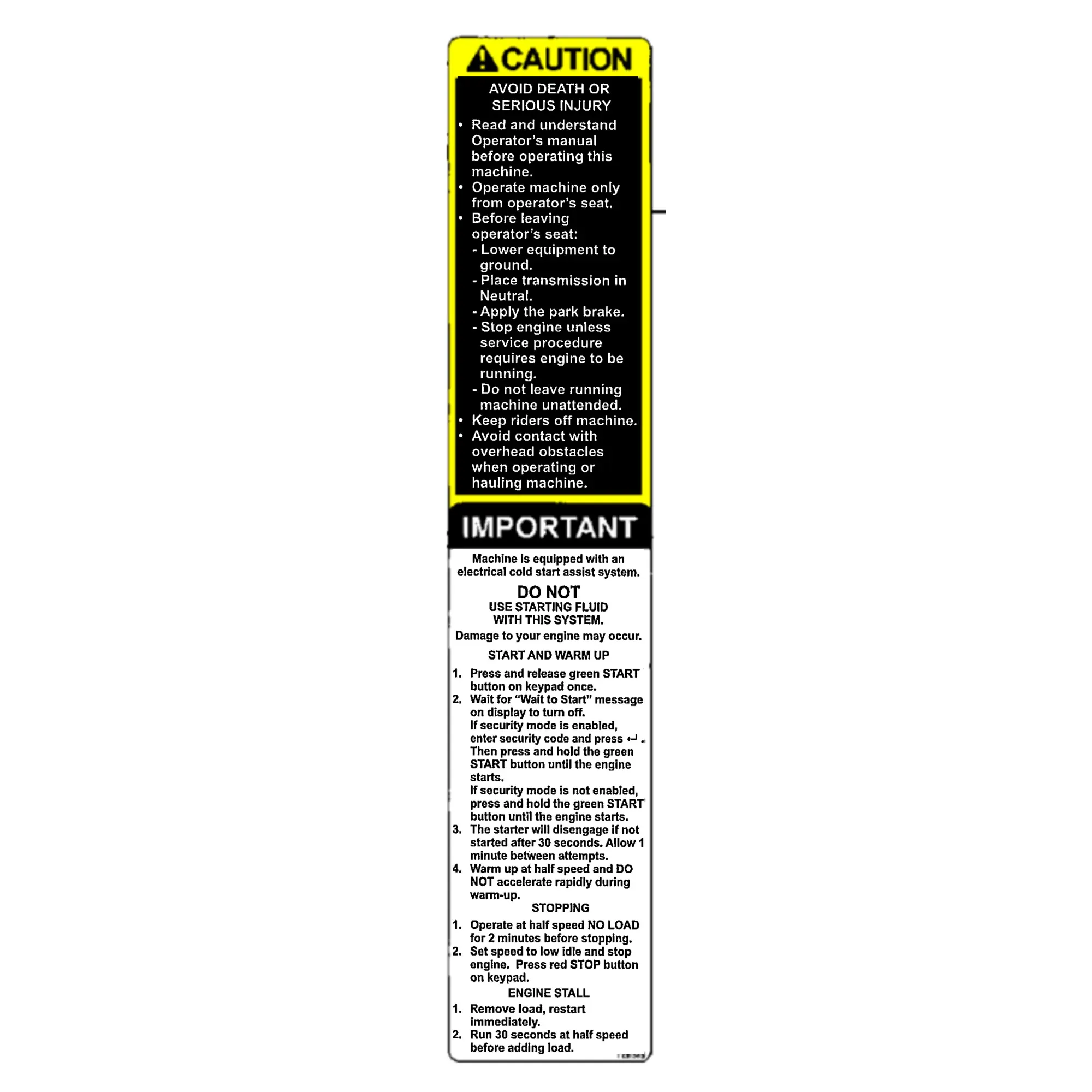 Safety Sign