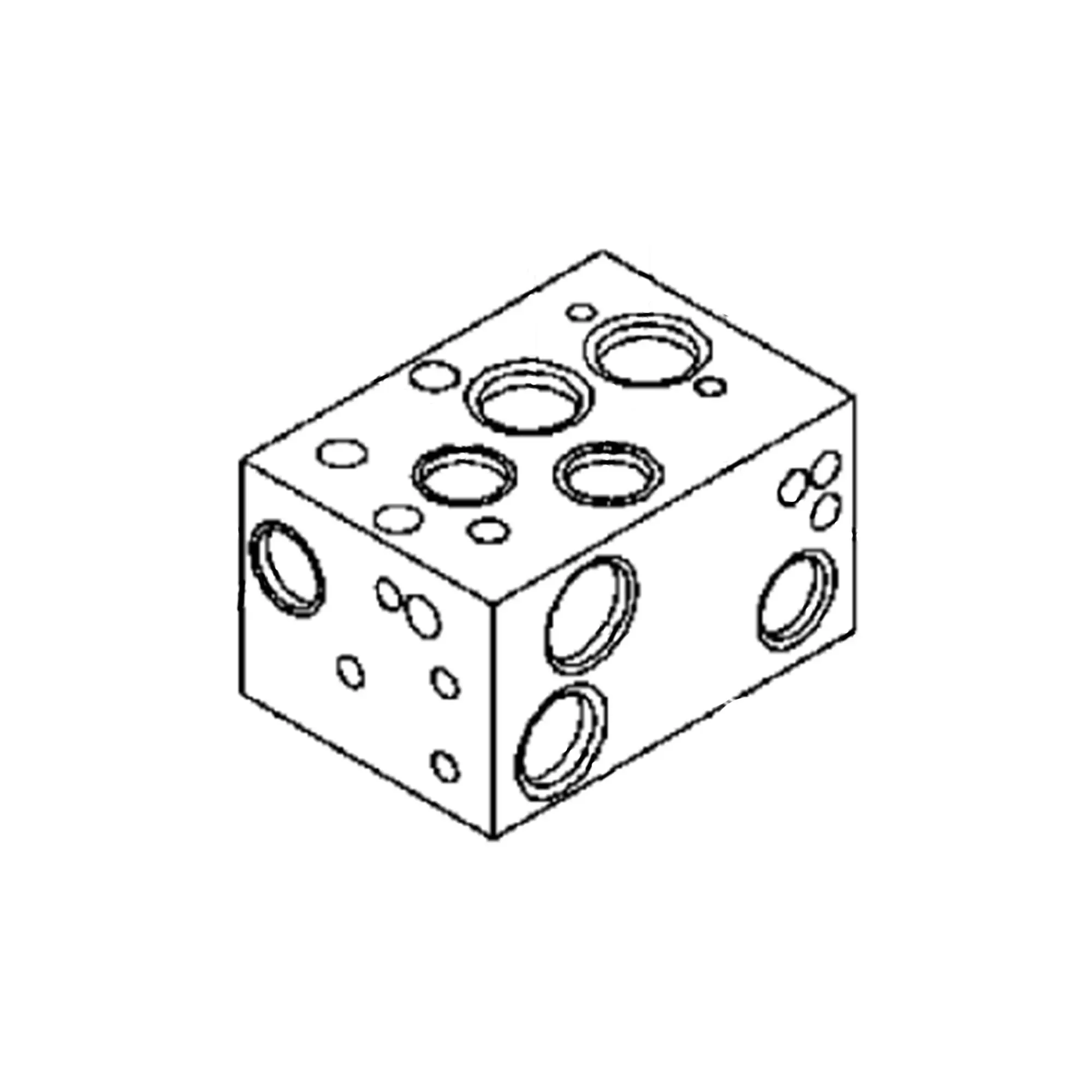 John Deere Park Brake Control Valve Housing - RE190833