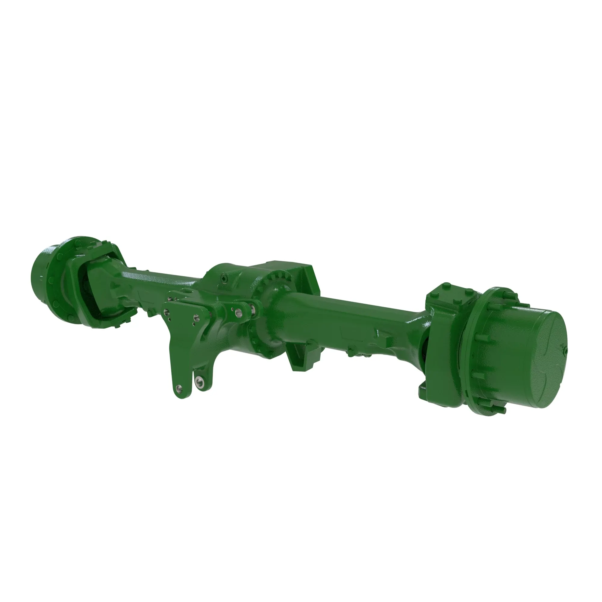MFWD I=13.160/TLS (DANA 755/10089243), M60, King Pin=8, Caster=12, Camber=1, M18 steering cylinder ports