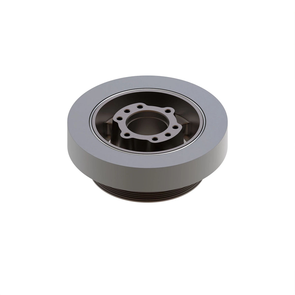 Pulley With Dampener, Crankshaft