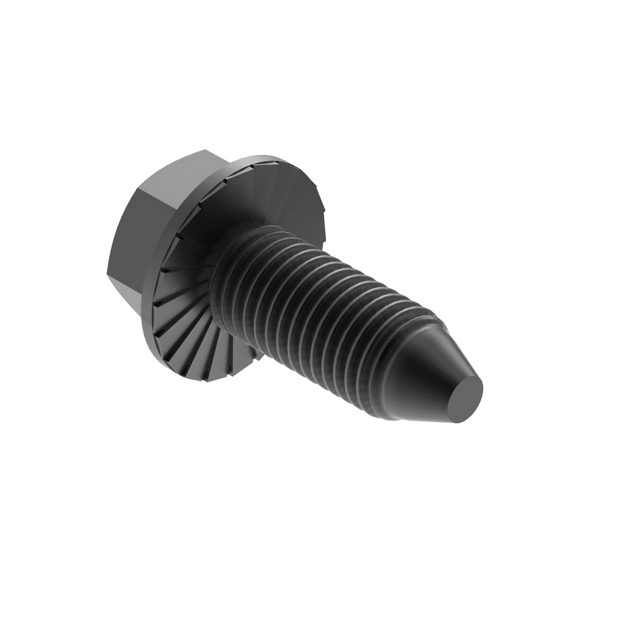 GX24210: Hexagonal Head Flanged Self-Tapping Screw, 9.525 X 29.58