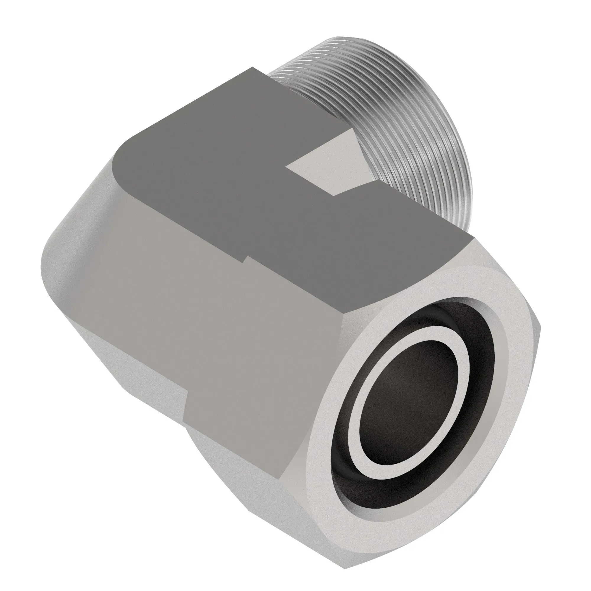 CONNECTOR, SWIVEL 90