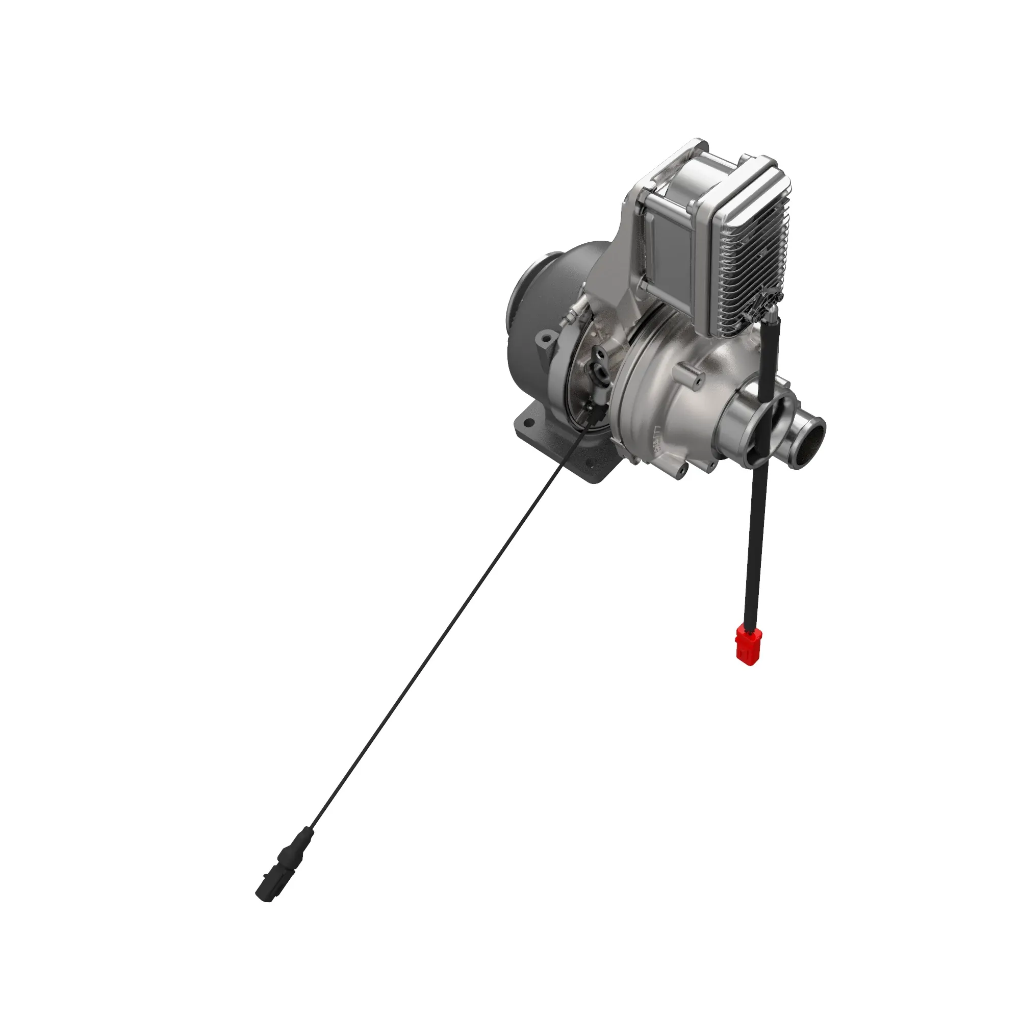 John Deere High Actuator Turbocharger, 24Volts - DZ103844