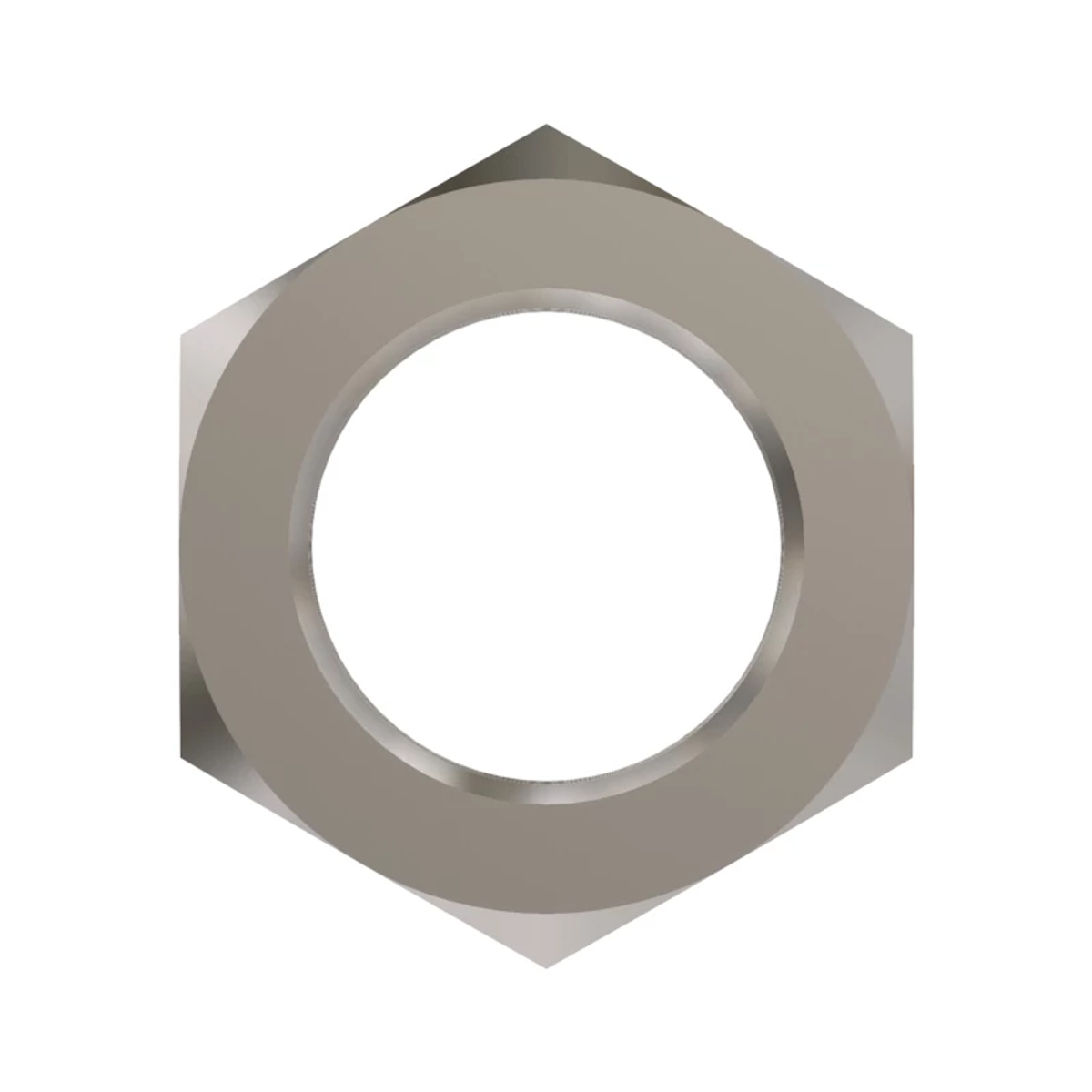NUT, HEX NUT, FLAT, 7/16-20 UNF-2B, Nut