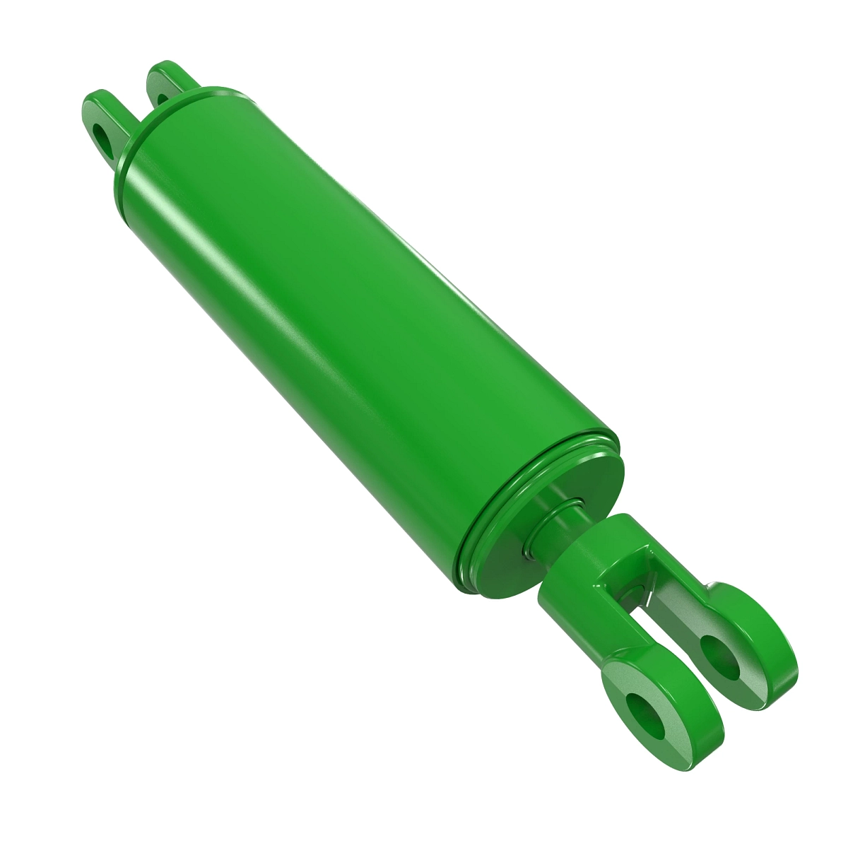 Hydraulic Cylinder, Green/Label