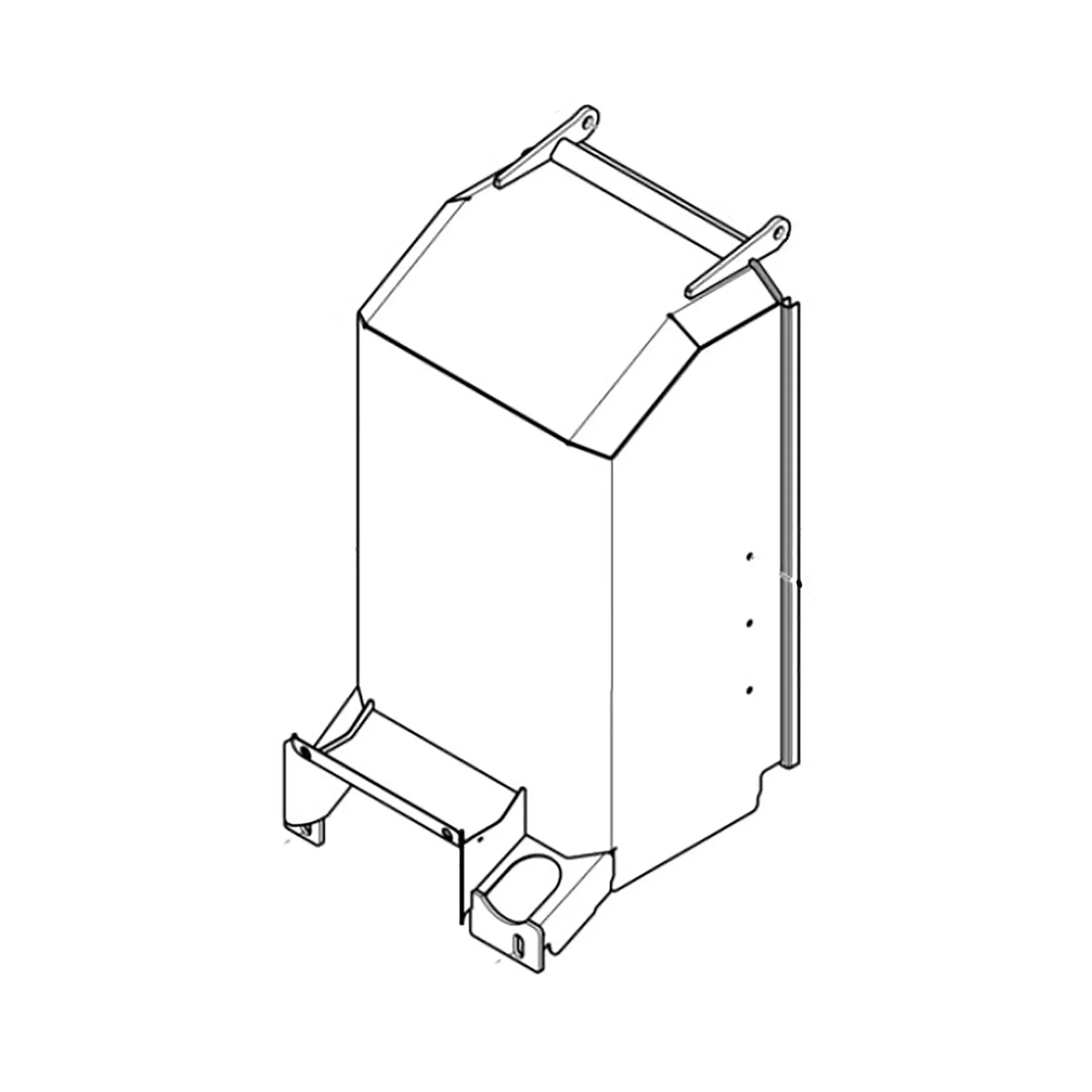 John Deere Cutting Mechanism Shield Cover - F719019
