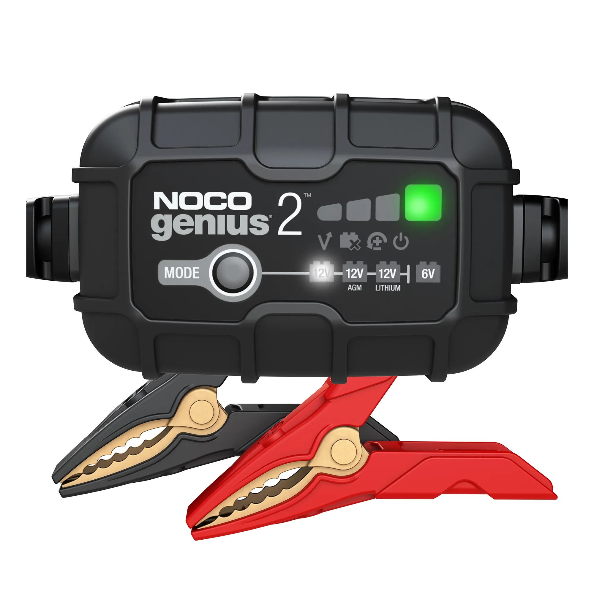 A&I Products NOCO 2 Ampere Battery Charger, Maintainer, and Desulfator - A-GENIUS2