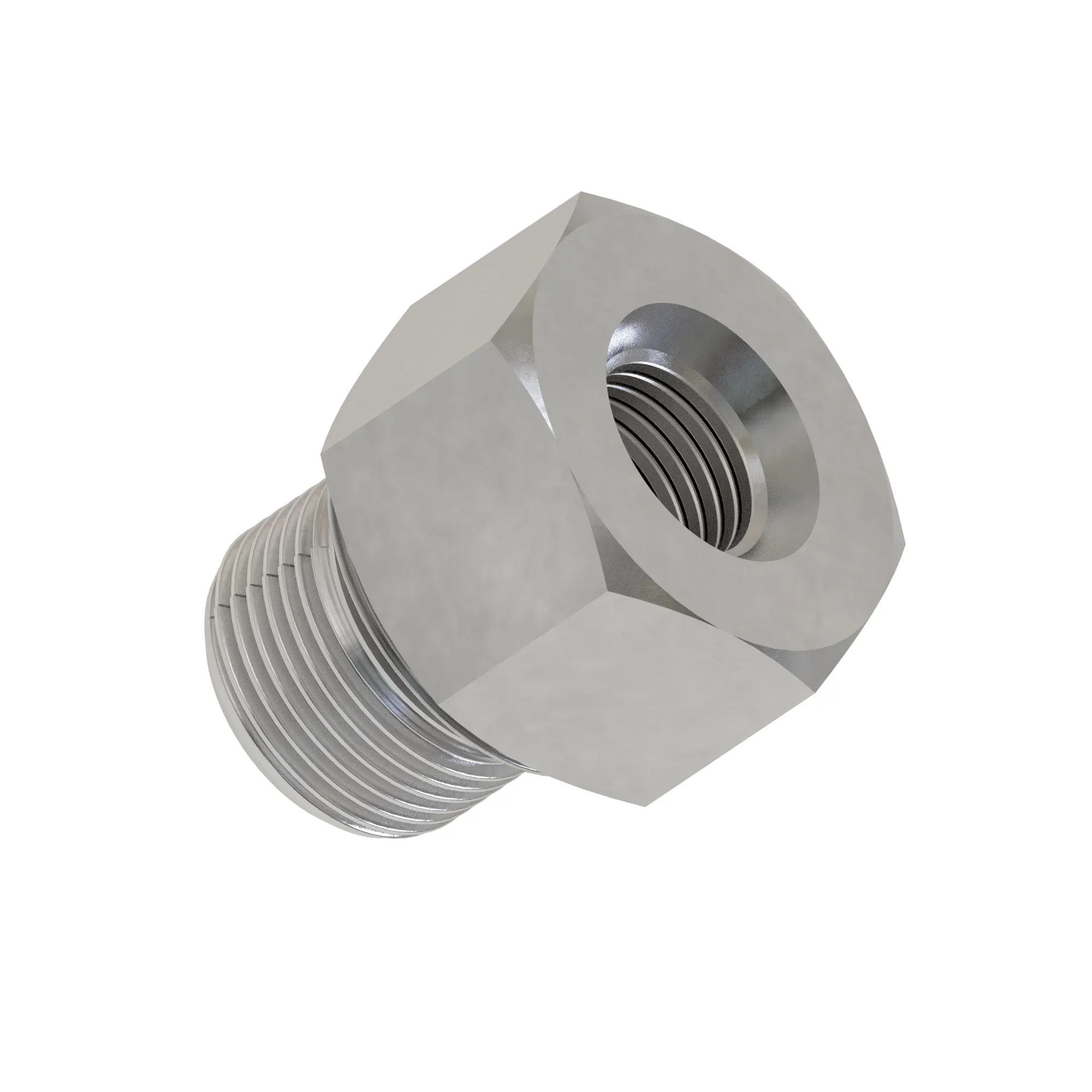 John Deere Steel Adapter Reducer Fitting - Z81744