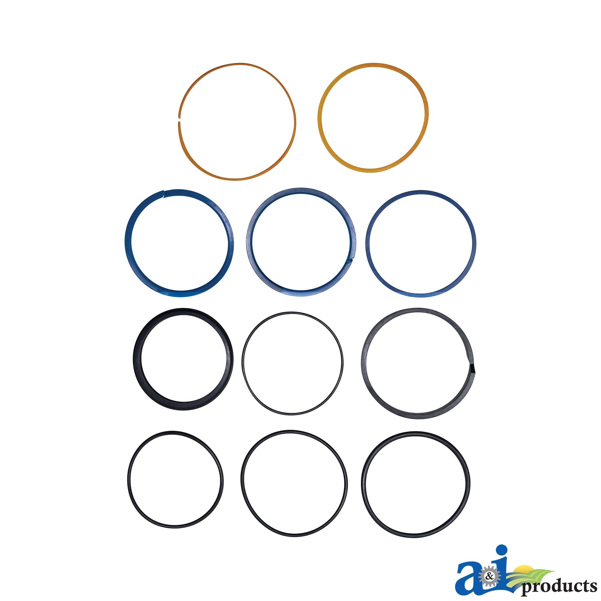 A&I Products Hydraulic Cylinder Bore Seal Kit - A-AHC19323