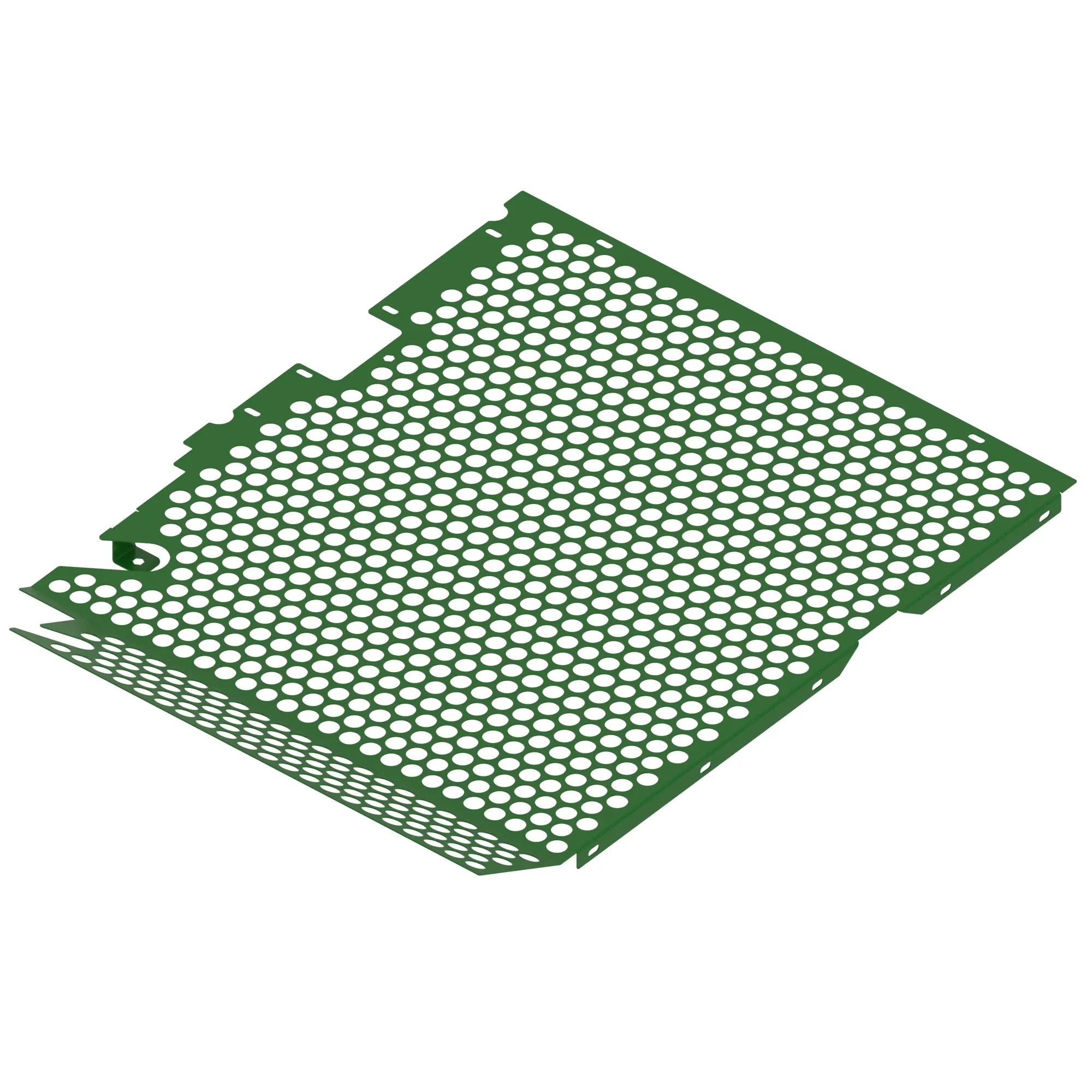 John Deere Cleaning Fan Bottom RH Screen - HXE201514