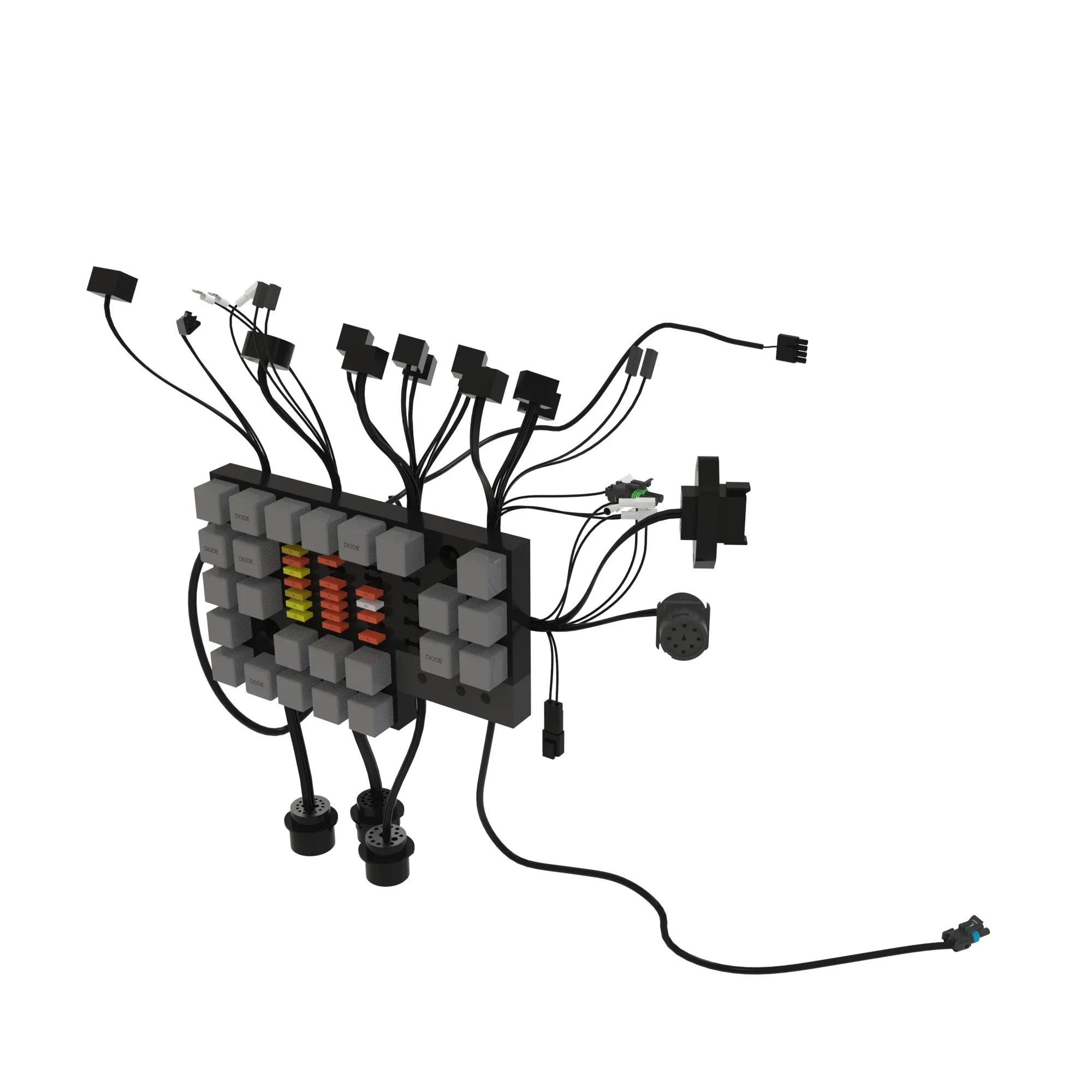 WIRING HARNESS LOAD CENTER 643J/843J