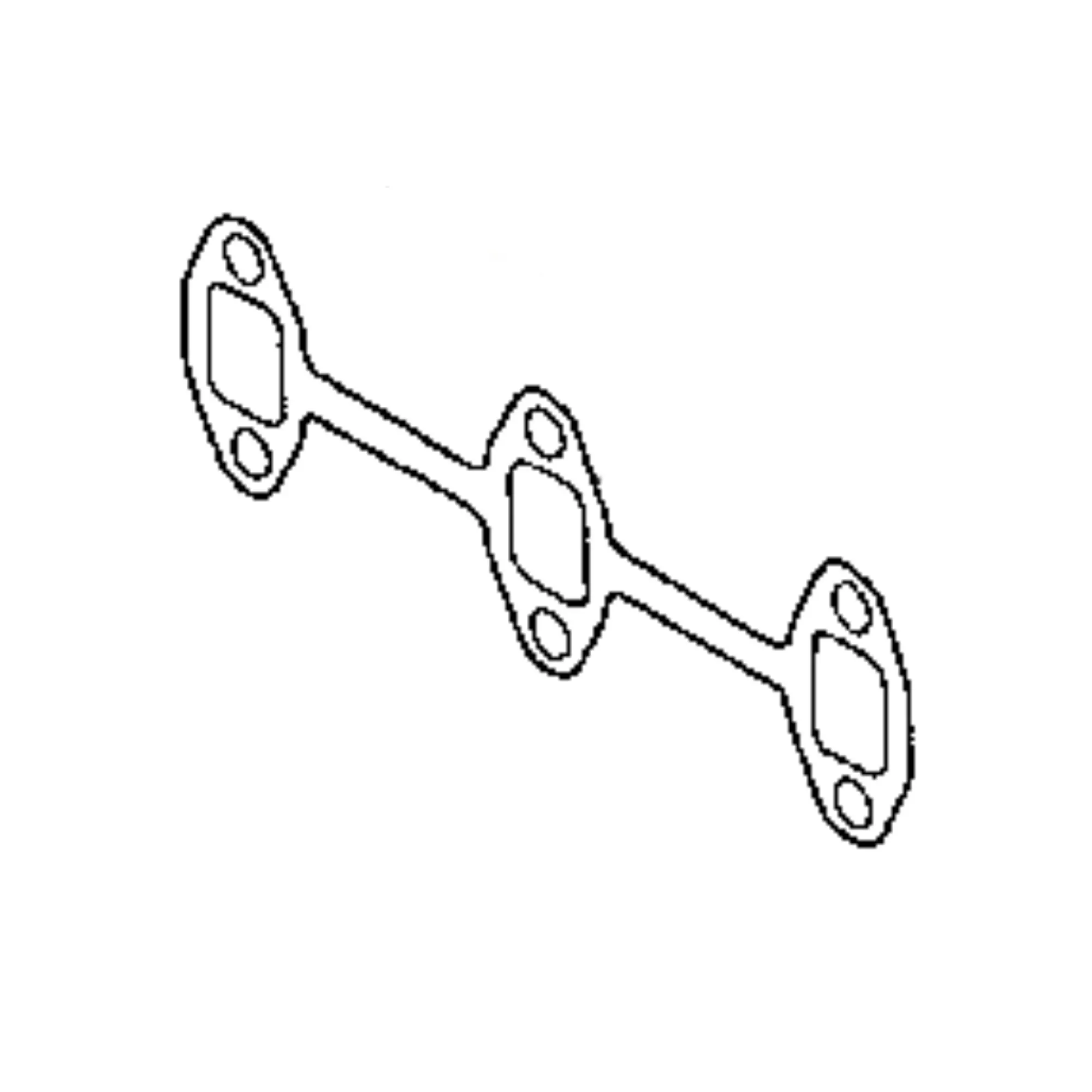 John Deere Exhaust Manifold Gasket - M87857