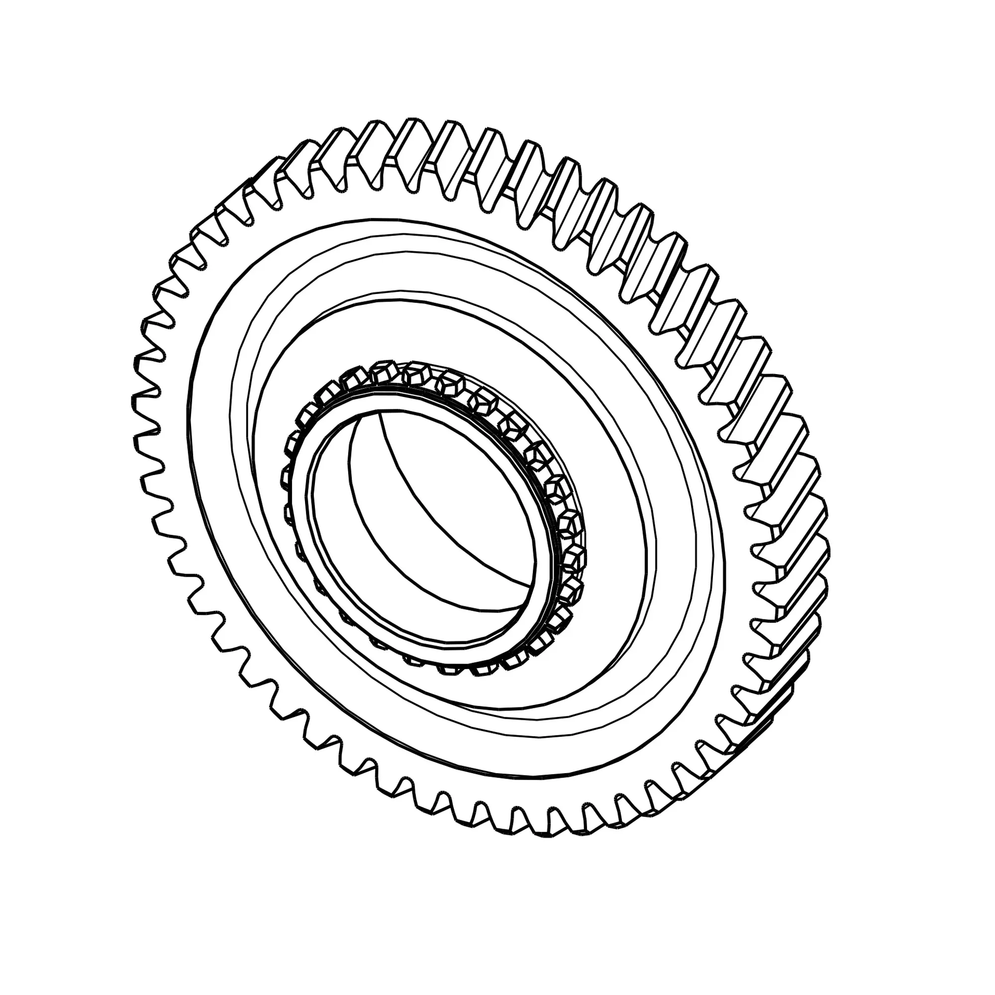 John Deere Helical Gear, 51 Teeth - R139228