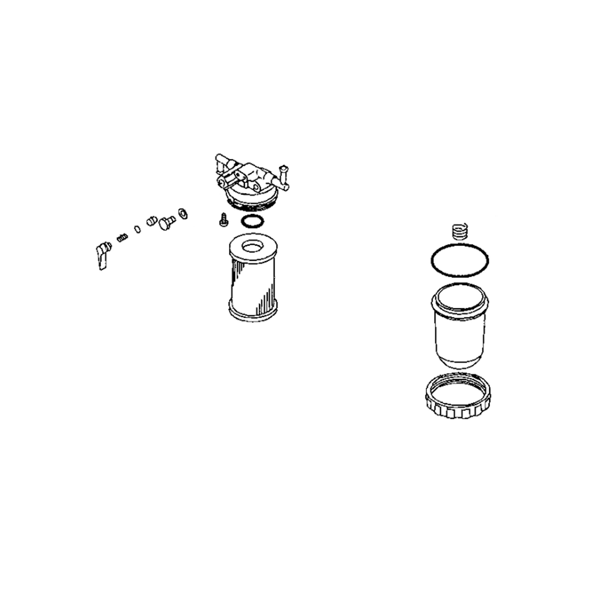 John Deere Fuel Filter Assembly - AM877643