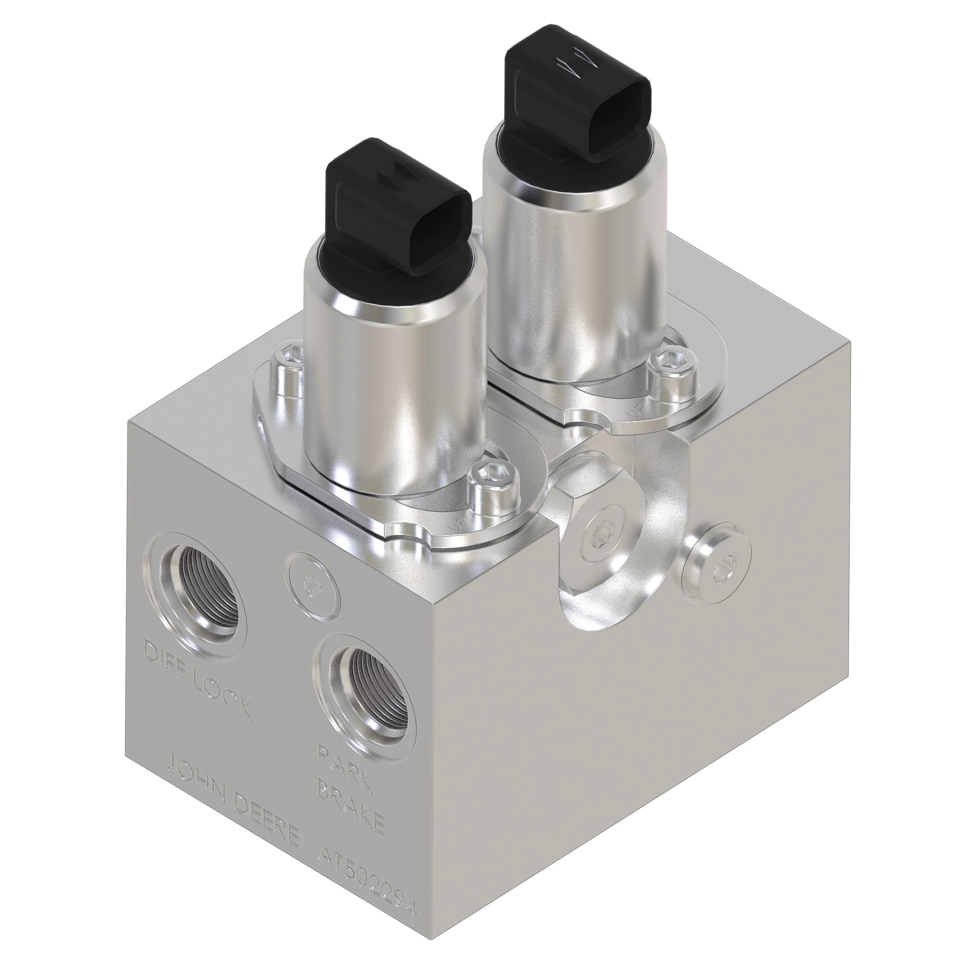 Park Brake Diff Lock Manifold